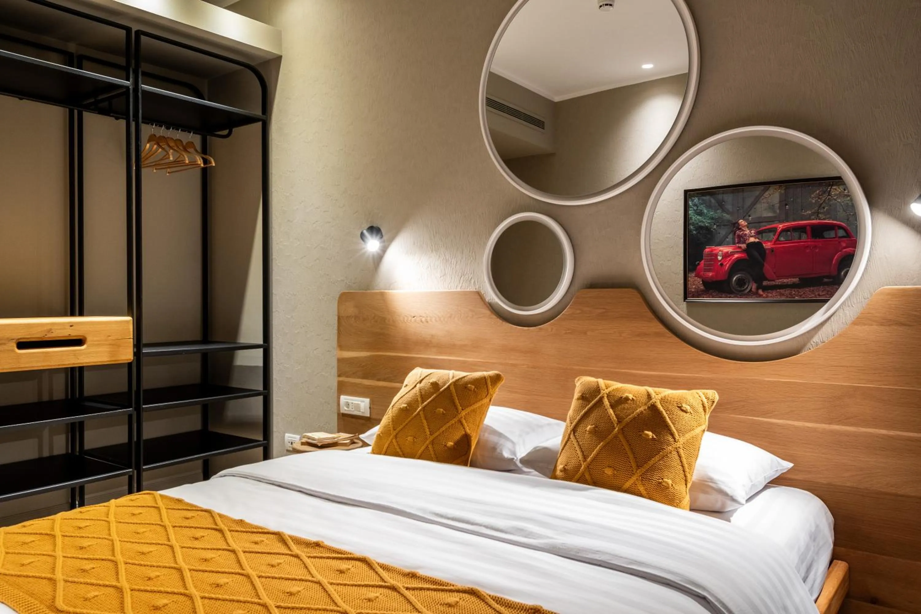 Bedroom, Bed in Maison Bucarest Apartments by Olala Homes