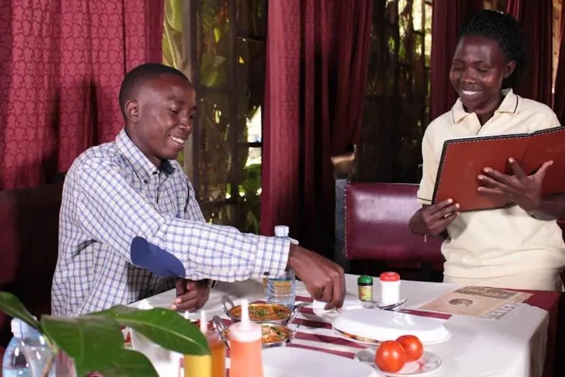 Restaurant/places to eat in Agabet Hotel - Mbale