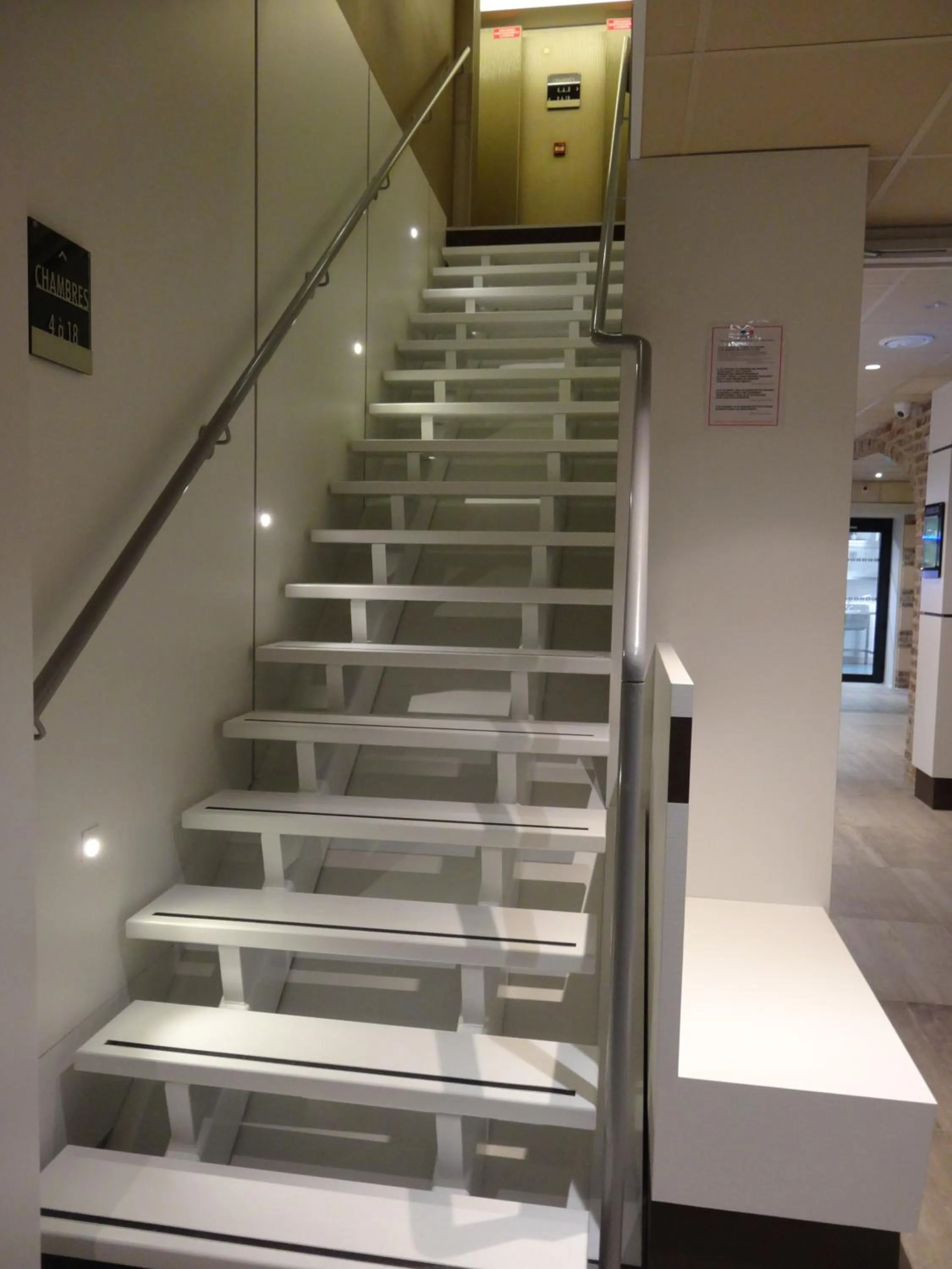 Lobby or reception in Hôtel de la Paix