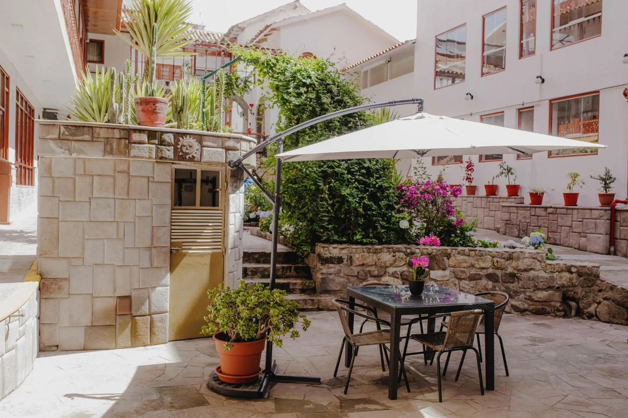 Patio in Quechua Hotel Cusco