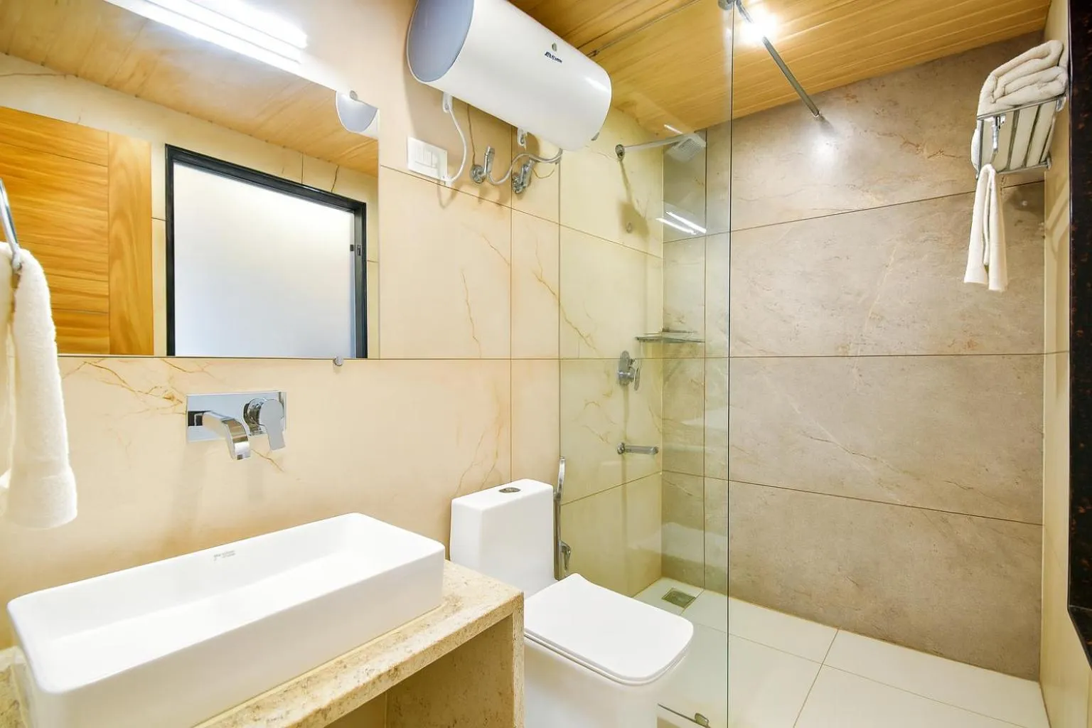 Bathroom in Hotel Pawan Regency- Best Mountain View Hotel In McLeodganj
