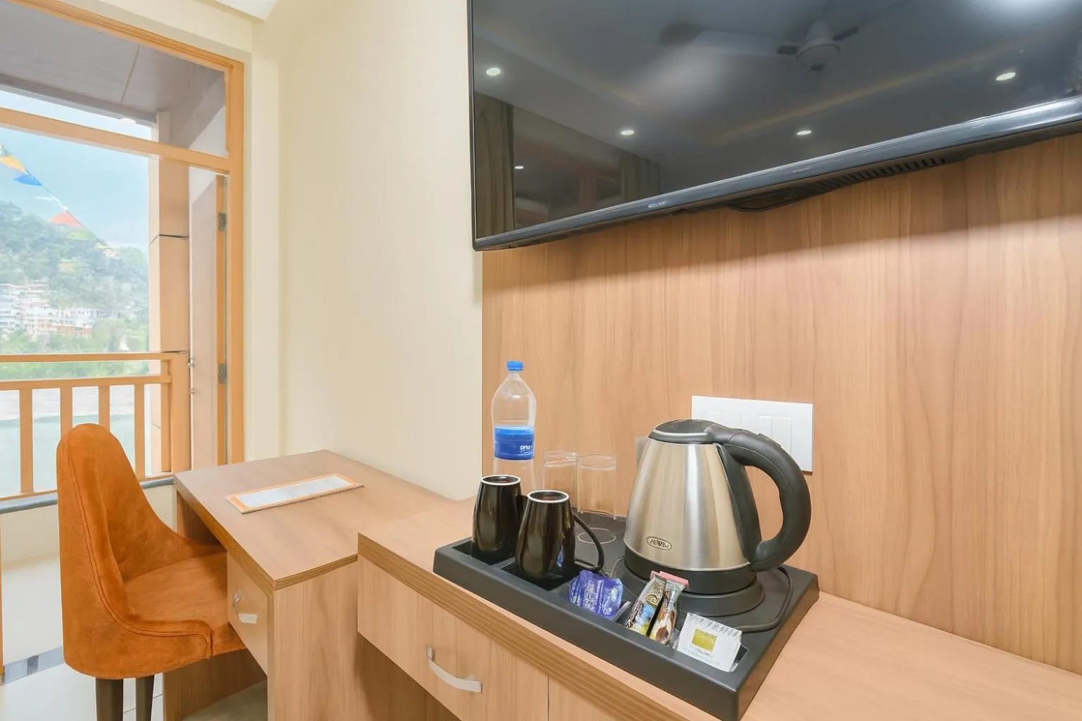 Bedroom in Hotel Pawan Regency- Best Mountain View Hotel In McLeodganj