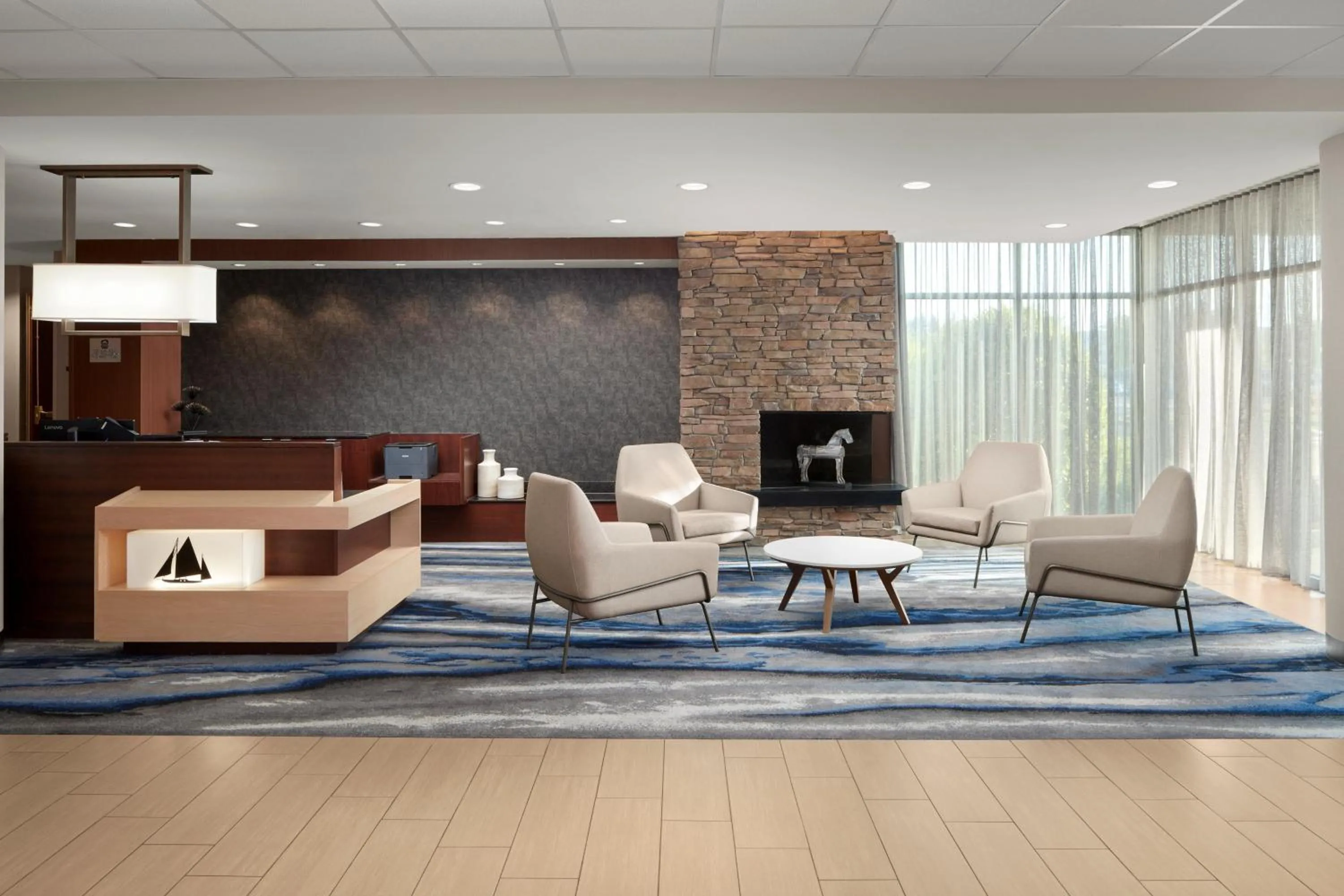 Lobby or reception in Fairfield Inn & Suites by Marriott Rehoboth Beach
