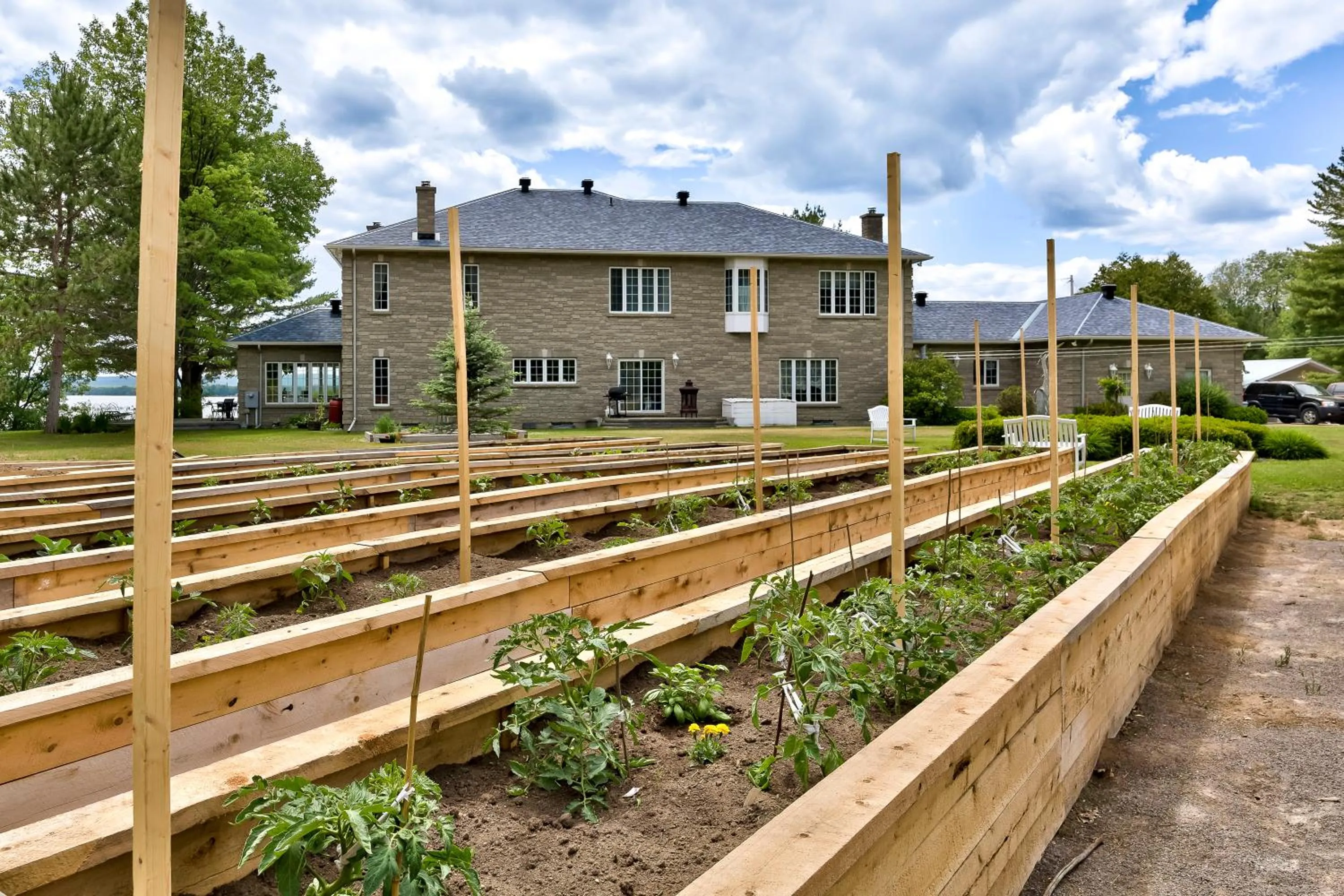 Property building in Greystone on Golden Lake