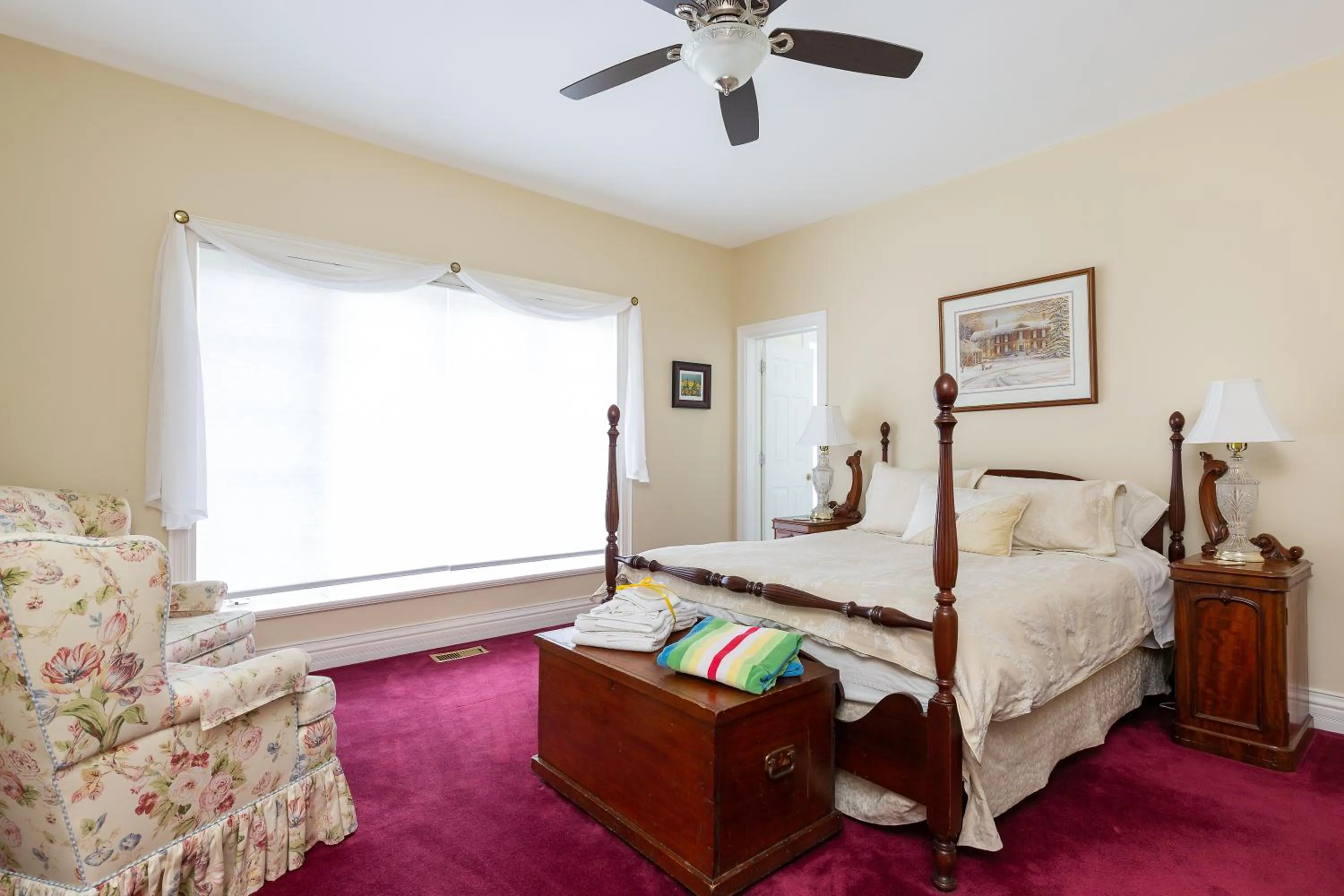 Photo of the whole room, Bed in Greystone on Golden Lake