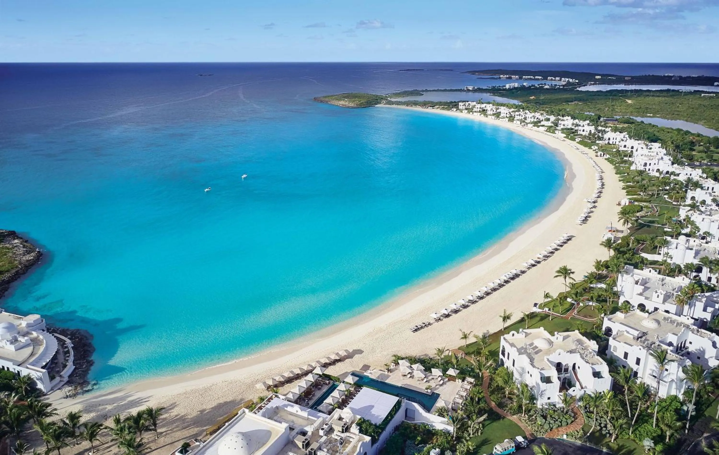 Bird's eye view in Cap Juluca, A Belmond Hotel, Anguilla