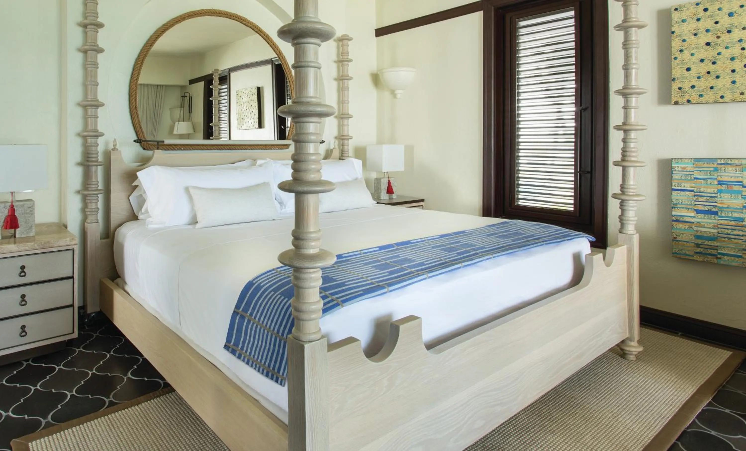 Bedroom, Bed in Cap Juluca, A Belmond Hotel, Anguilla