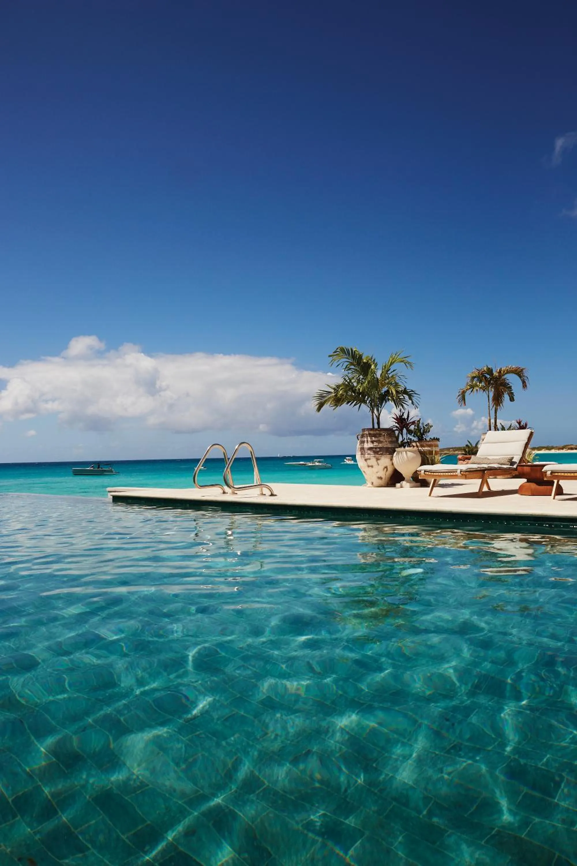 Pool view in Cap Juluca, A Belmond Hotel, Anguilla