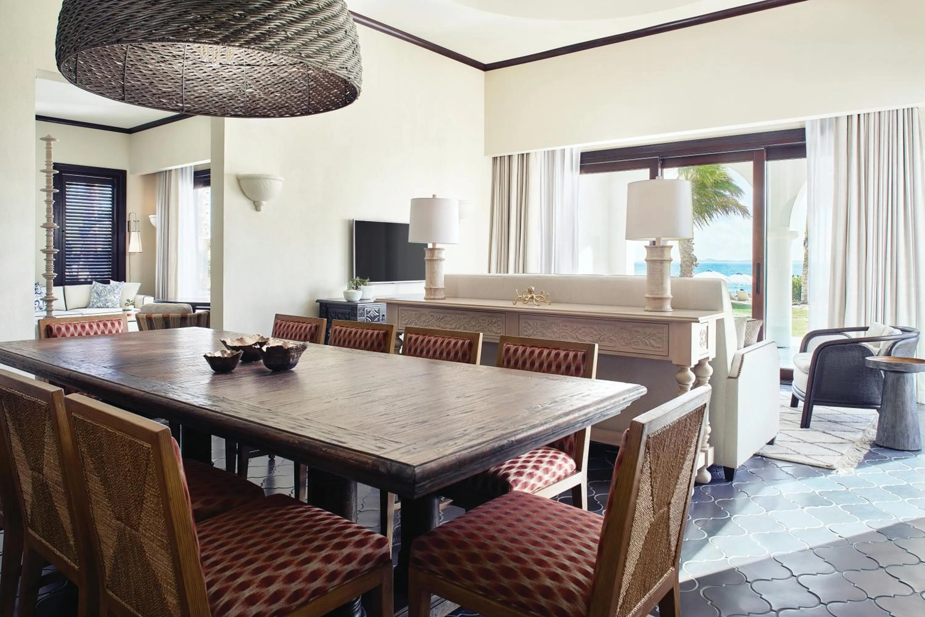 Living room in Cap Juluca, A Belmond Hotel, Anguilla