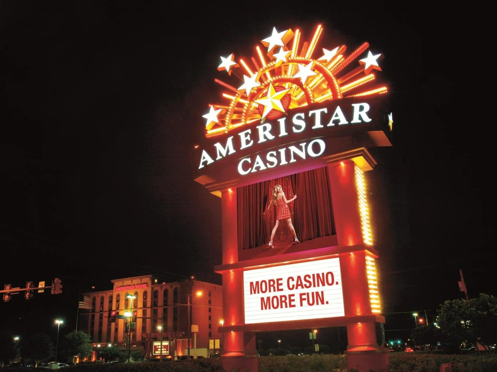 Property building in Ameristar Casino Hotel Vicksburg, Ms.
