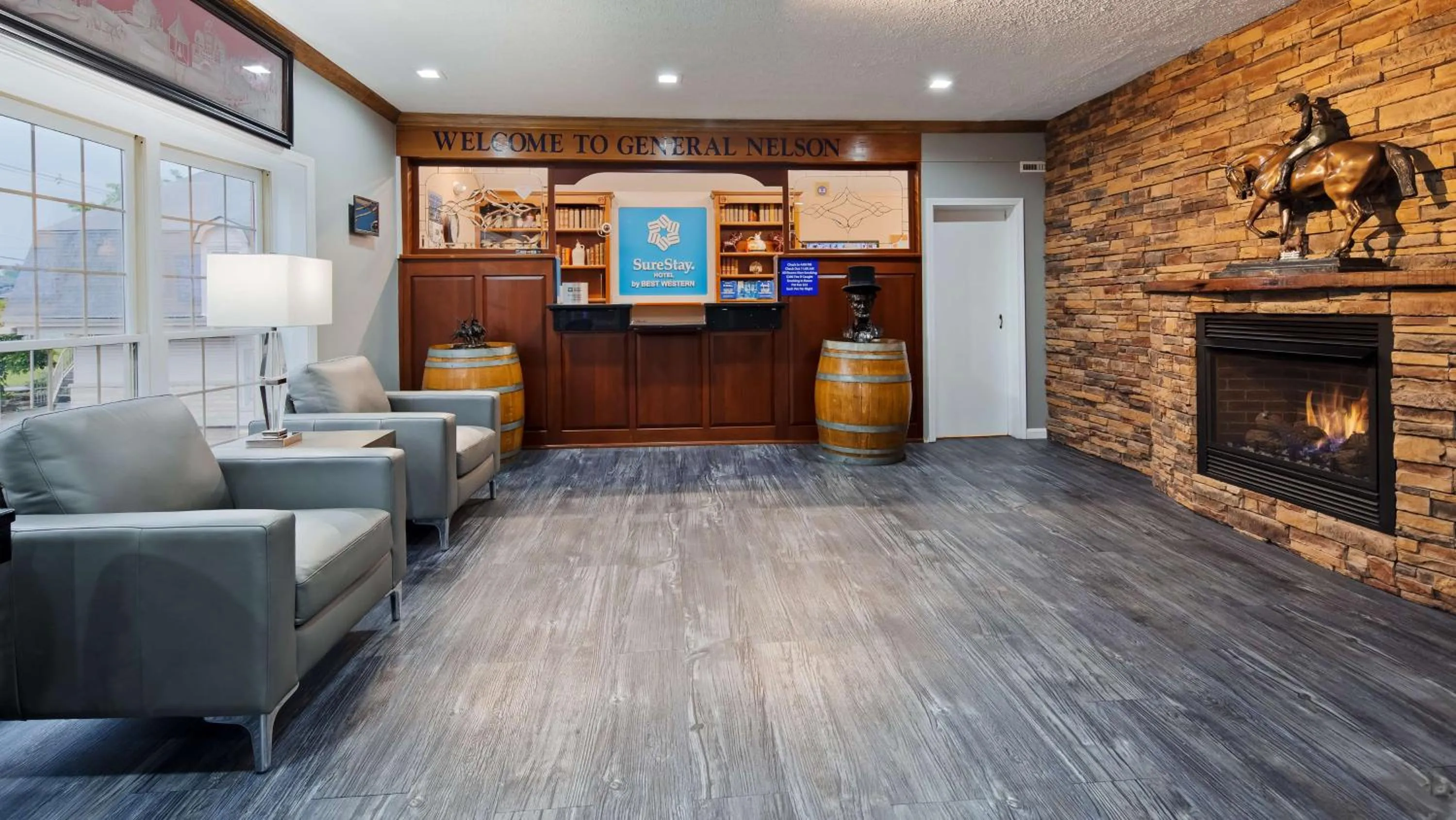 Lobby or reception in SureStay Hotel by Best Western Bardstown General Nelson