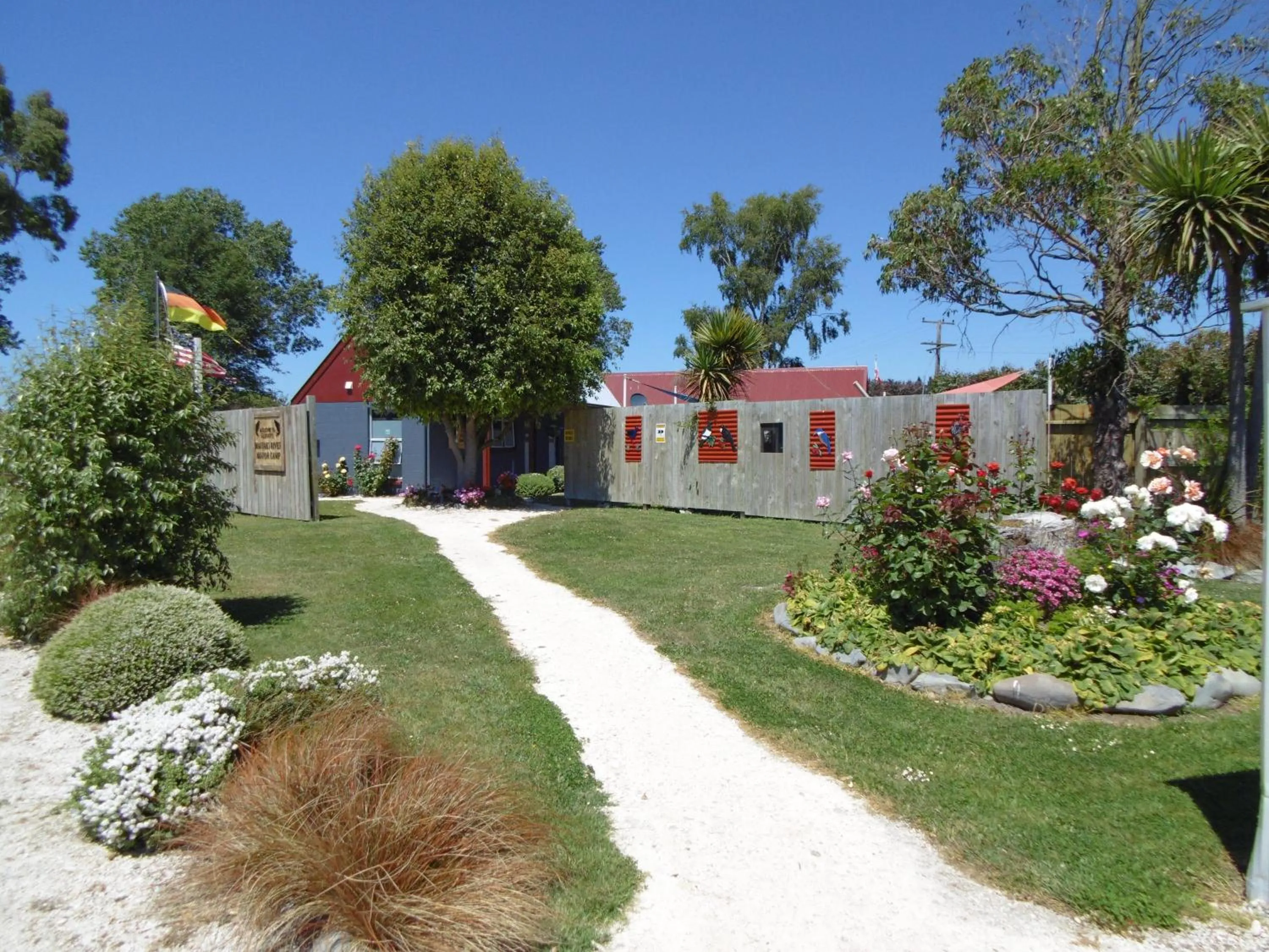 Property building in Glenavys Waitaki River Motor Camp