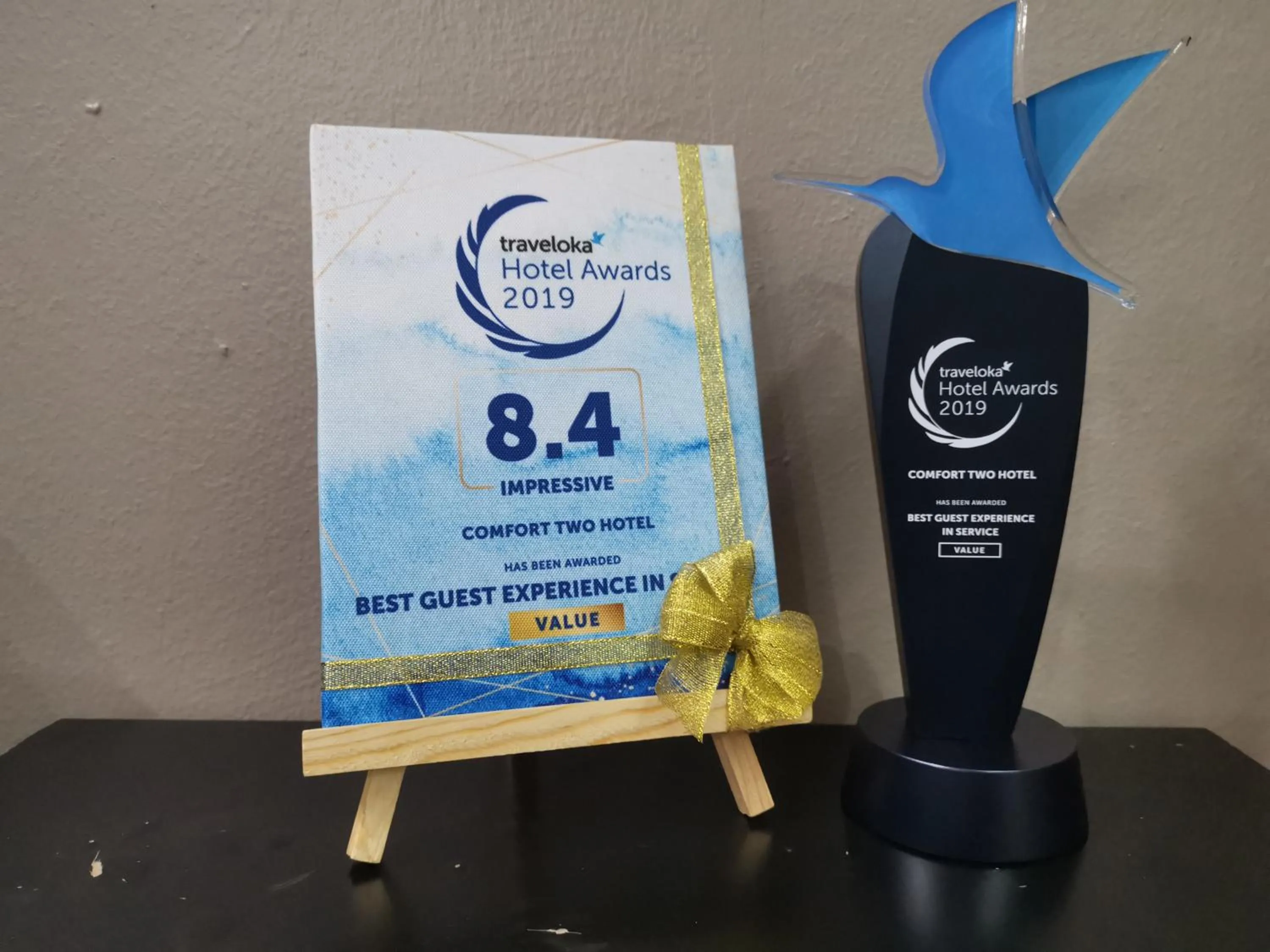 Certificate/Award in Comfort Two Hotel