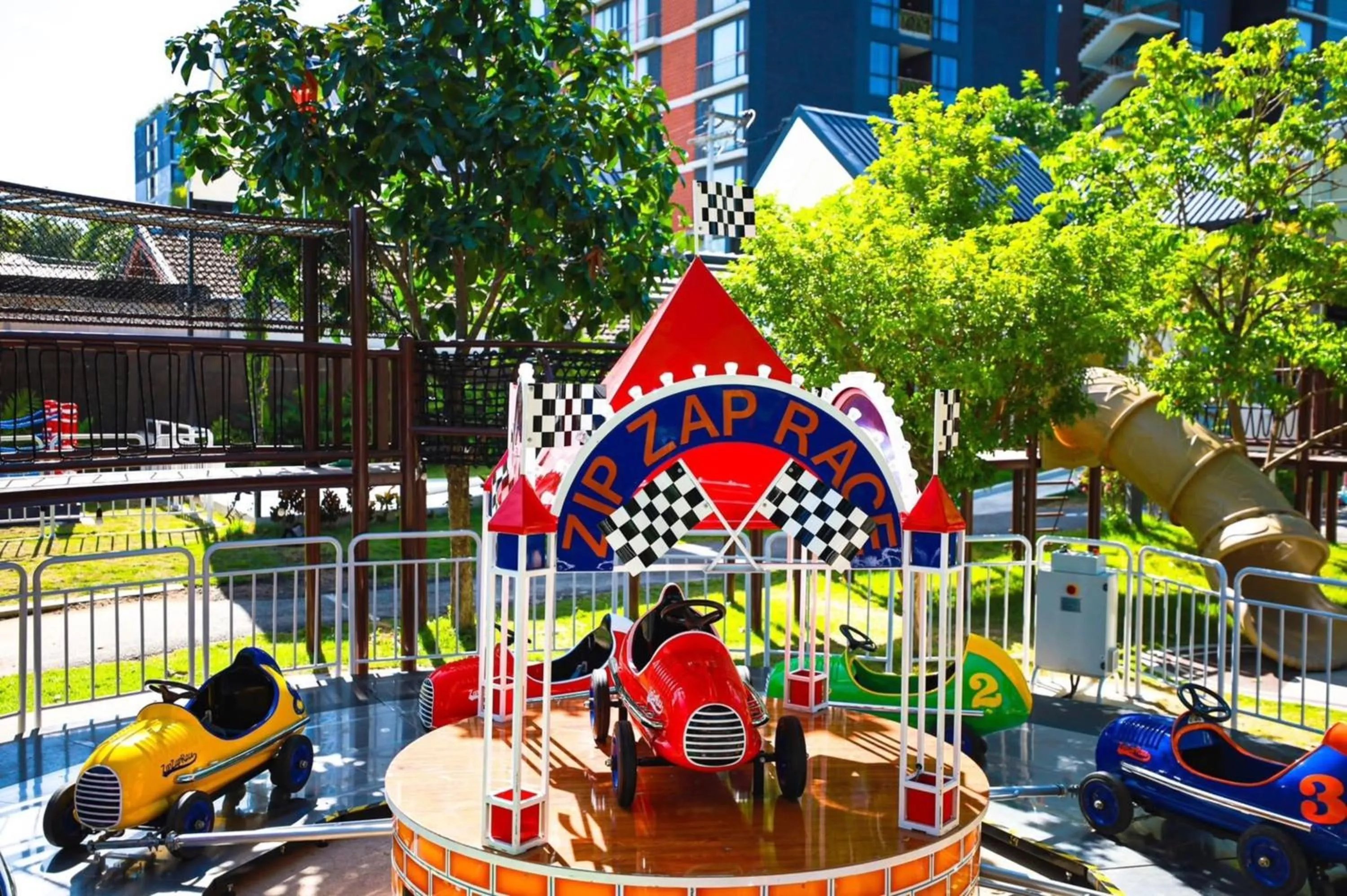 Children play ground in Balcony Courtyard Sriracha Hotel & Serviced Apartments