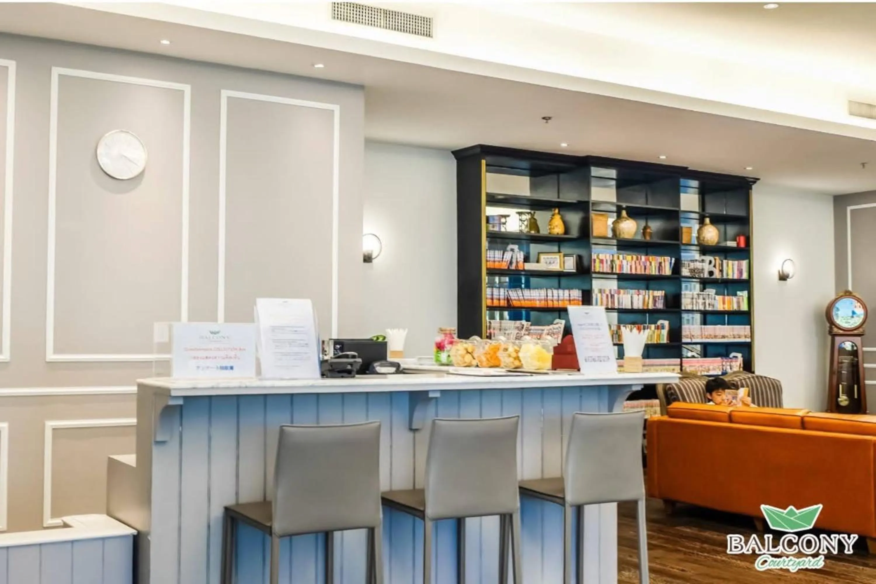 Lounge or bar in Balcony Courtyard Sriracha Hotel & Serviced Apartments