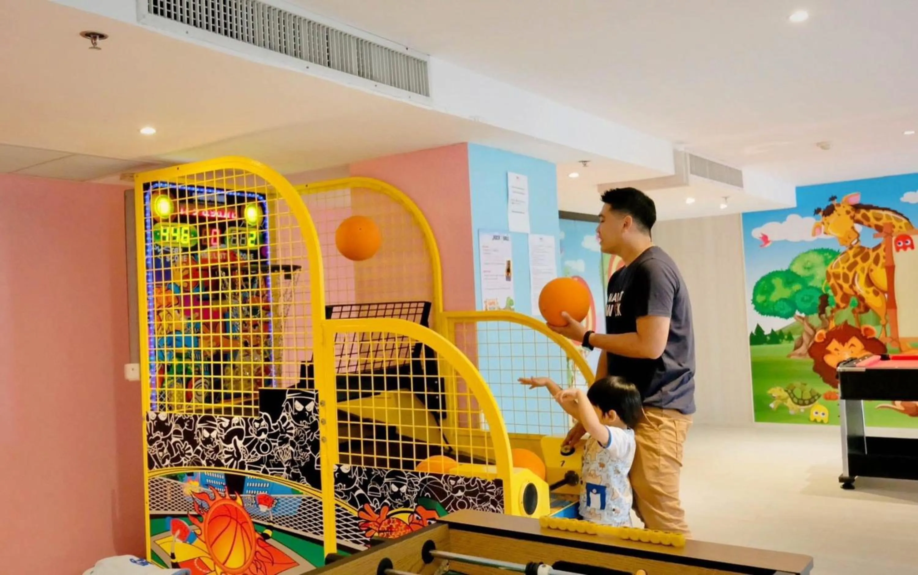 Game Room in Balcony Courtyard Sriracha Hotel & Serviced Apartments