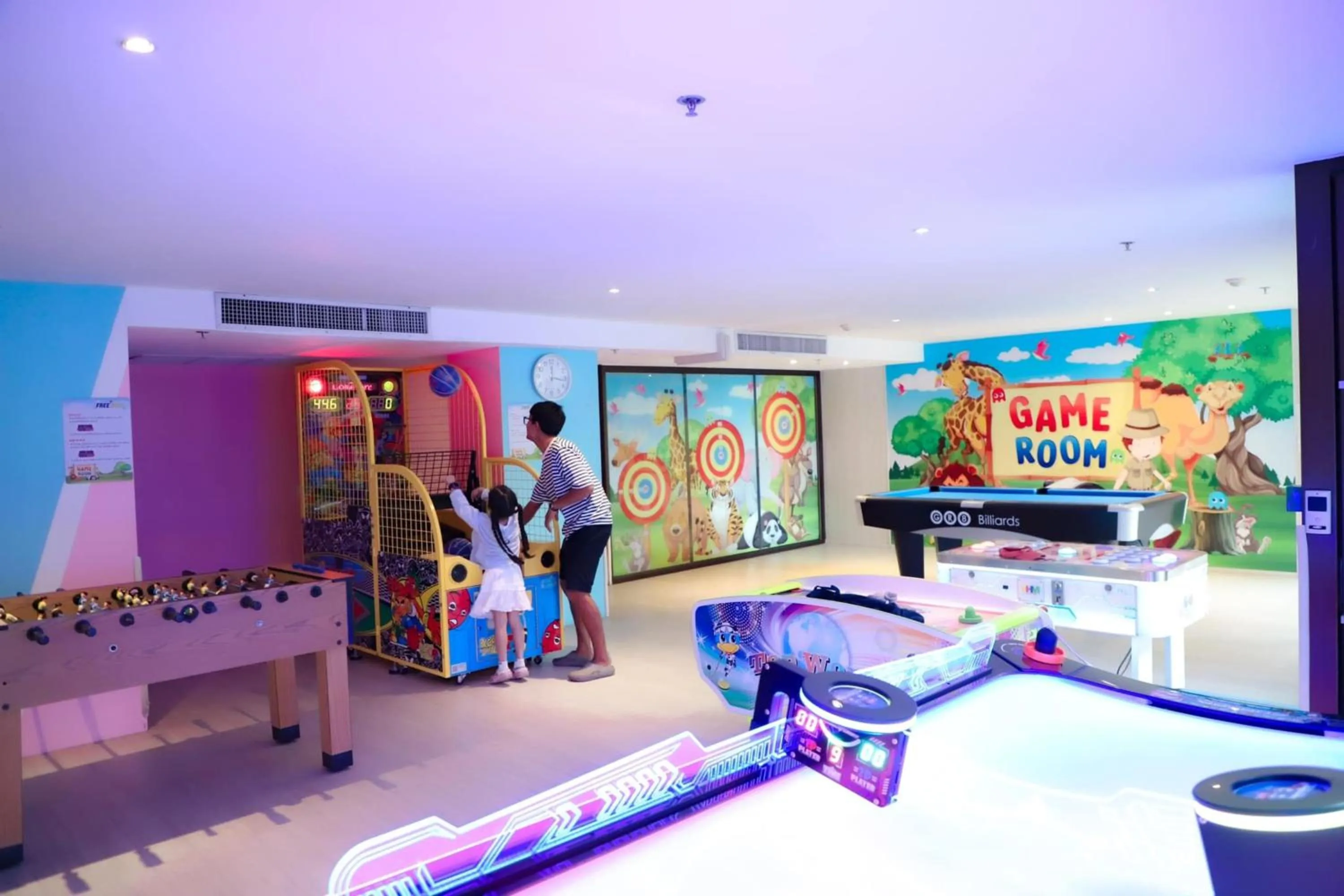 Game Room in Balcony Courtyard Sriracha Hotel & Serviced Apartments