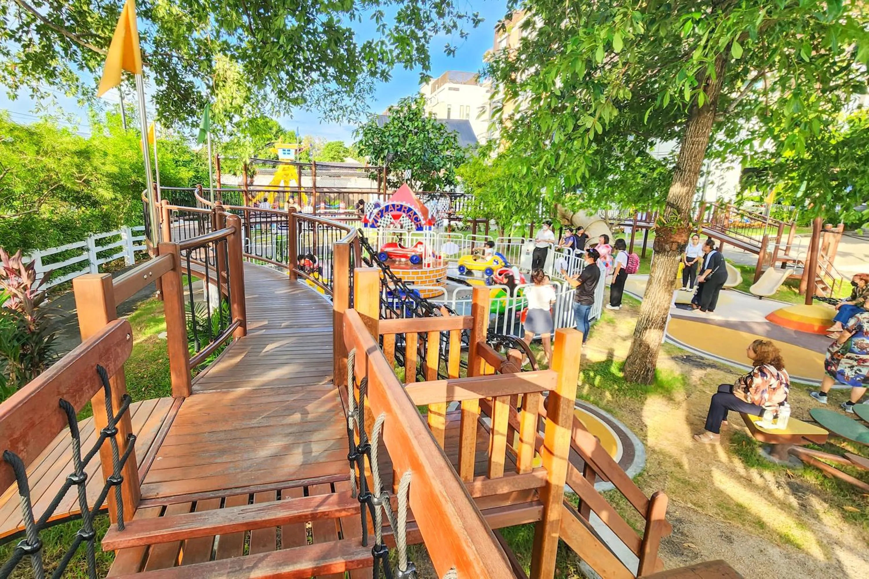 Children play ground in Balcony Courtyard Sriracha Hotel & Serviced Apartments