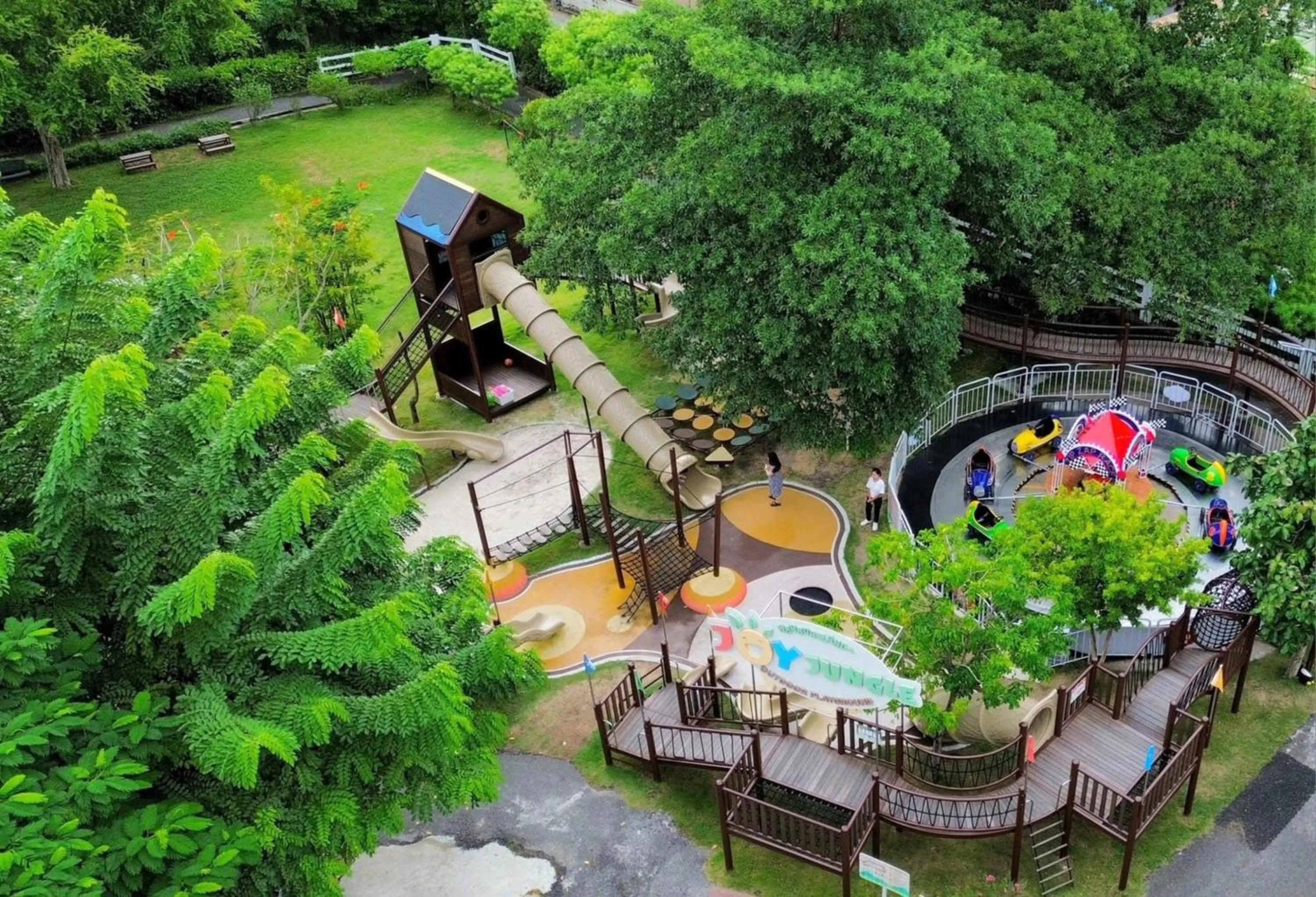 Children play ground in Balcony Courtyard Sriracha Hotel & Serviced Apartments