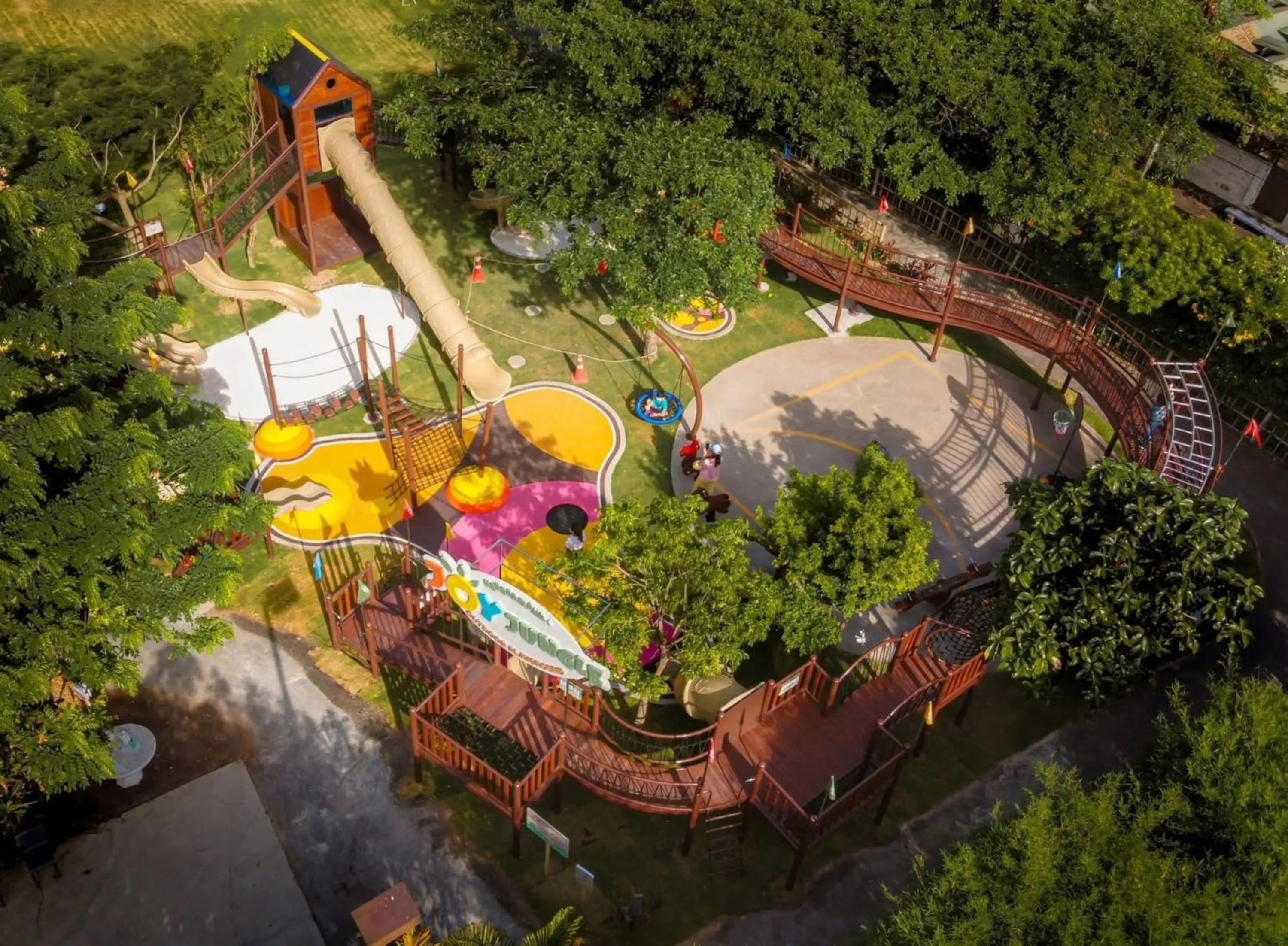 Children play ground in Balcony Courtyard Sriracha Hotel & Serviced Apartments