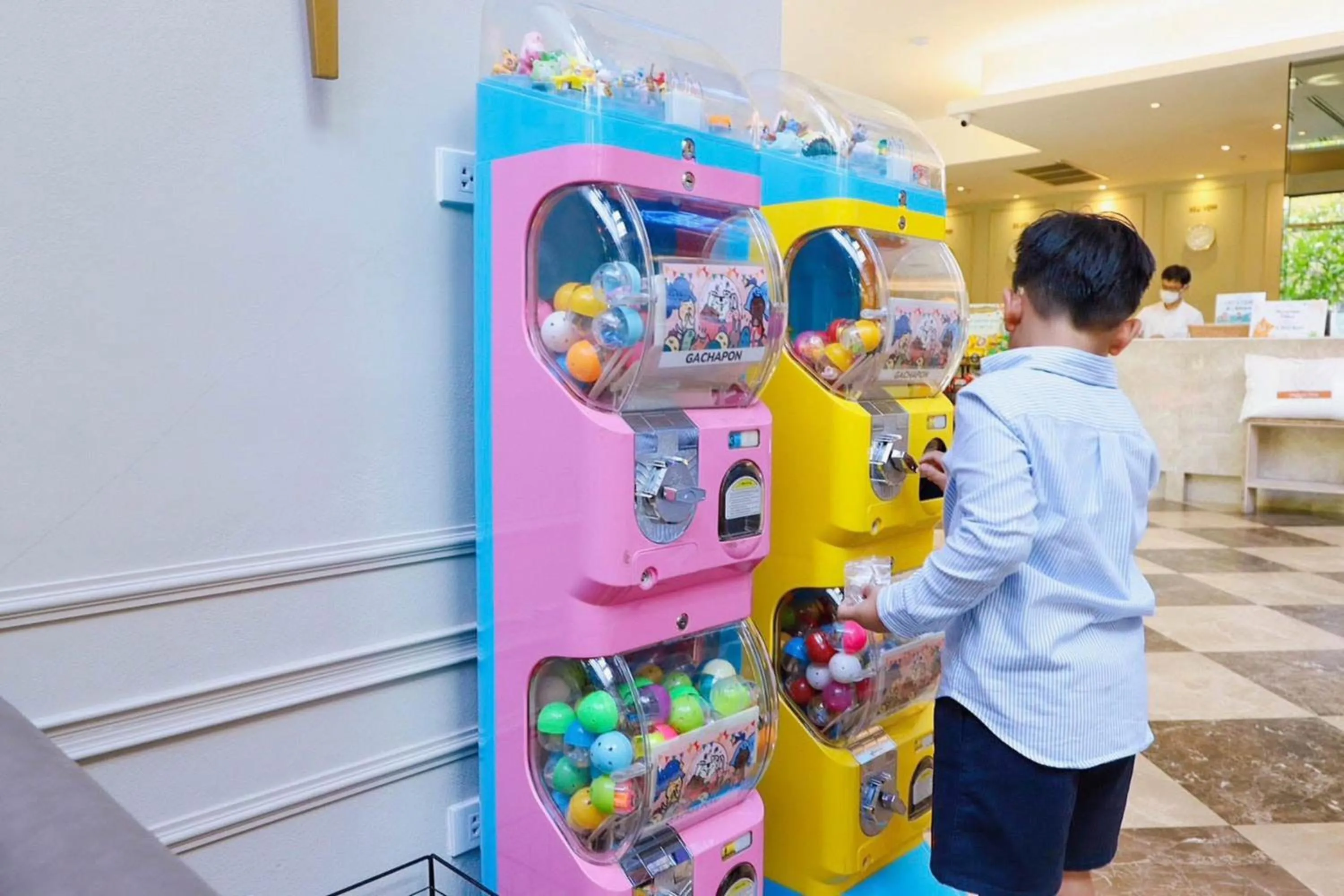 Lobby or reception in Balcony Courtyard Sriracha Hotel & Serviced Apartments