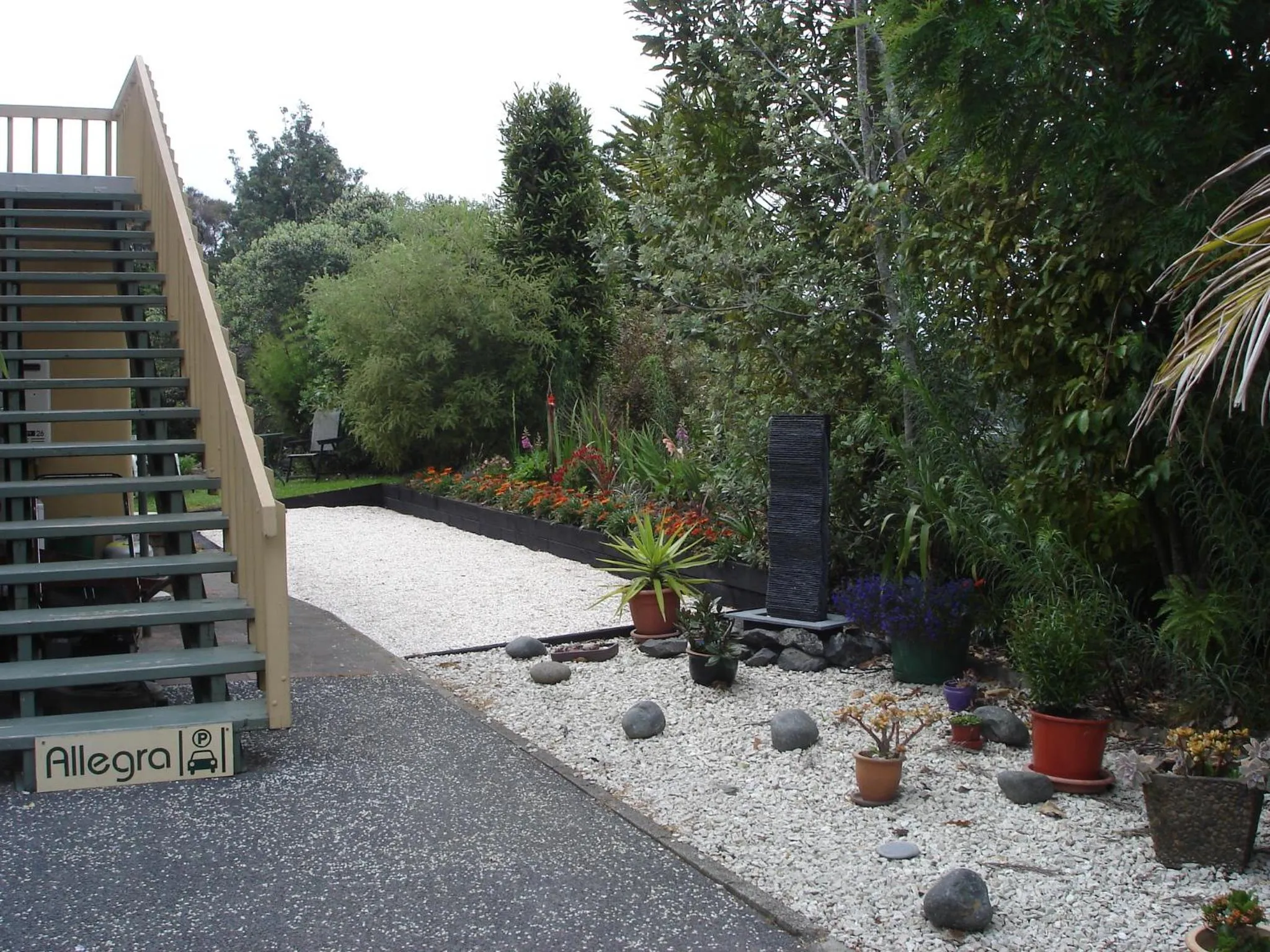 Garden in Allegra House