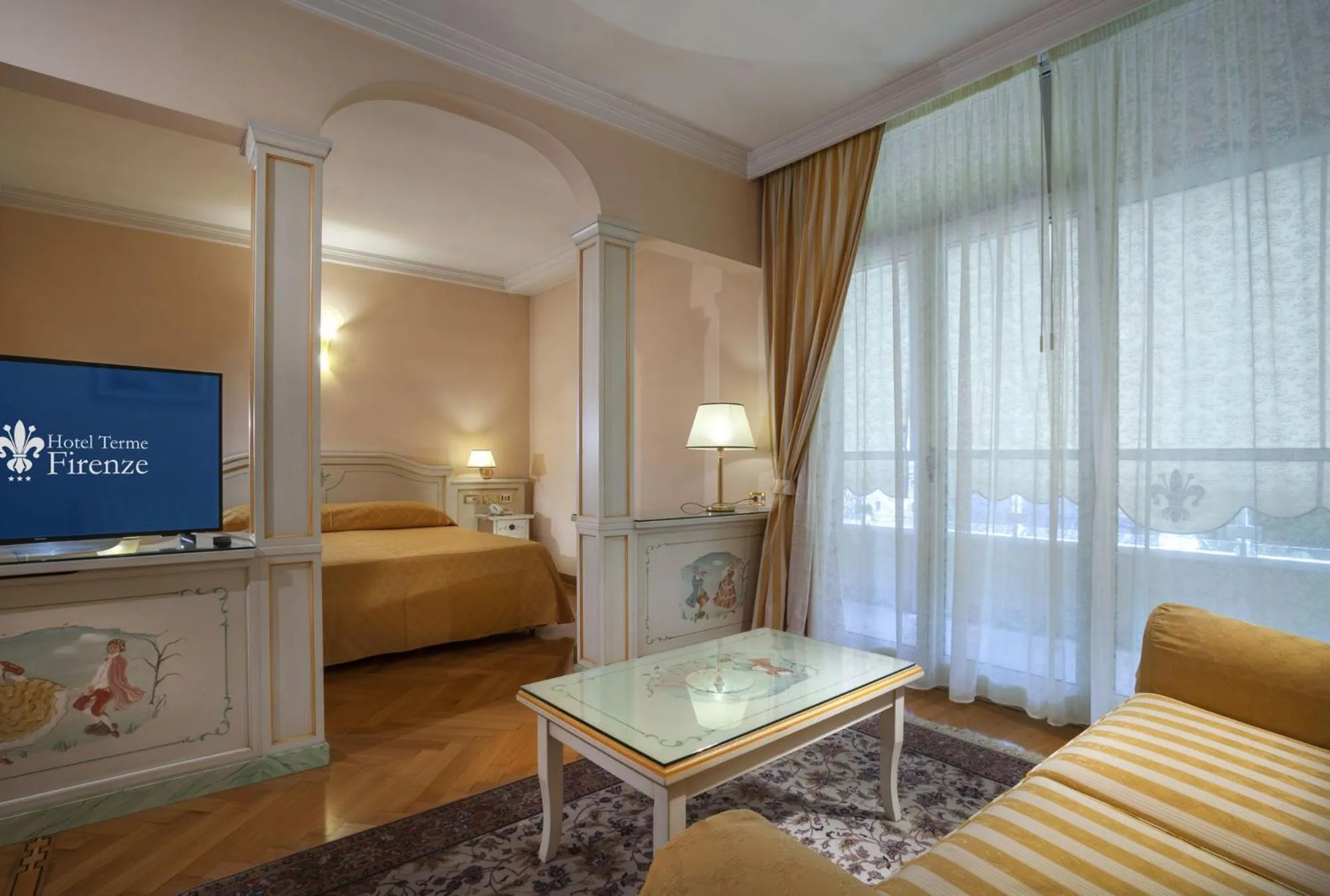Bed in Hotel Firenze