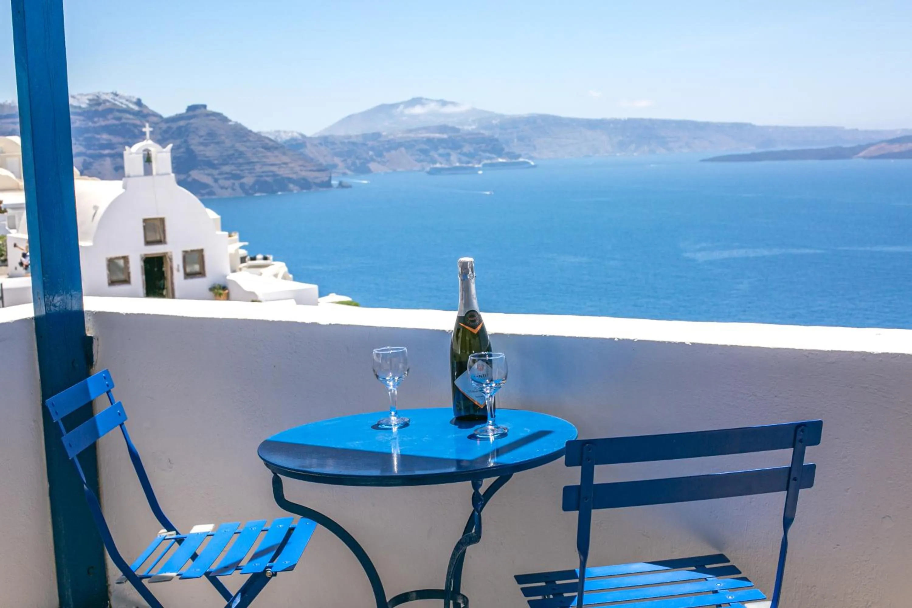 Balcony/Terrace in Stelios Rooms
