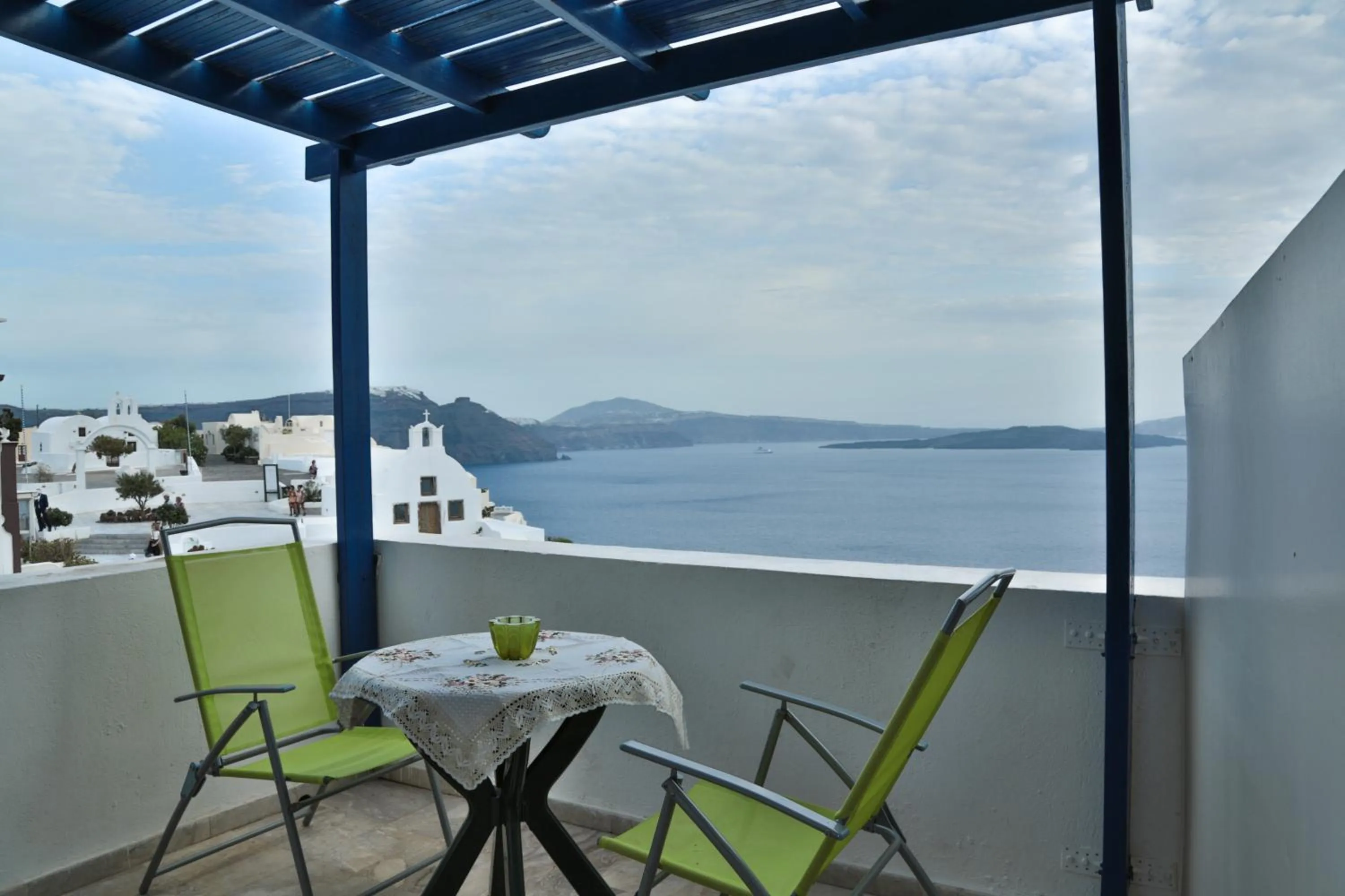 Balcony/Terrace in Stelios Rooms