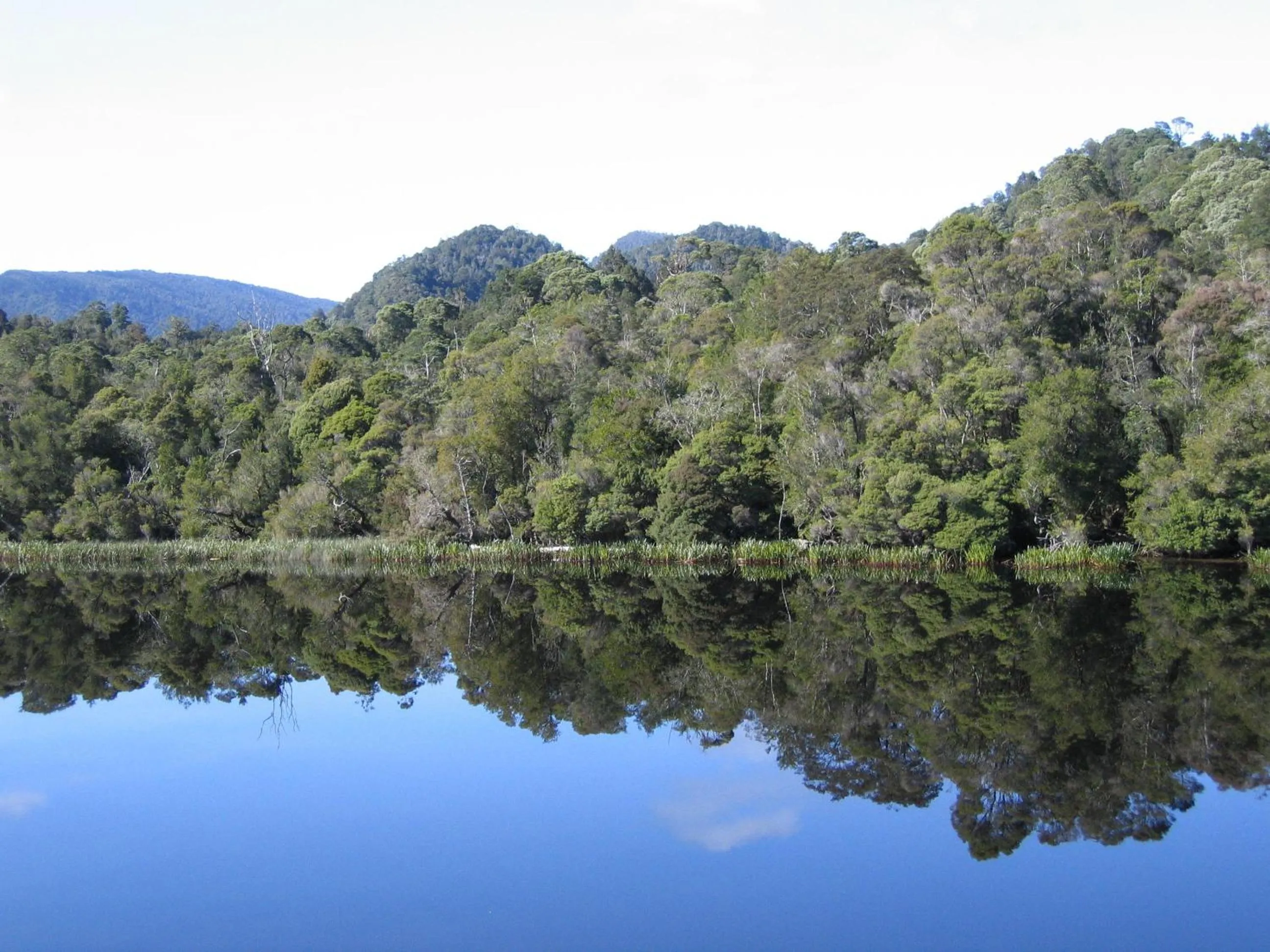 Mountain view in Strahan Bungalows