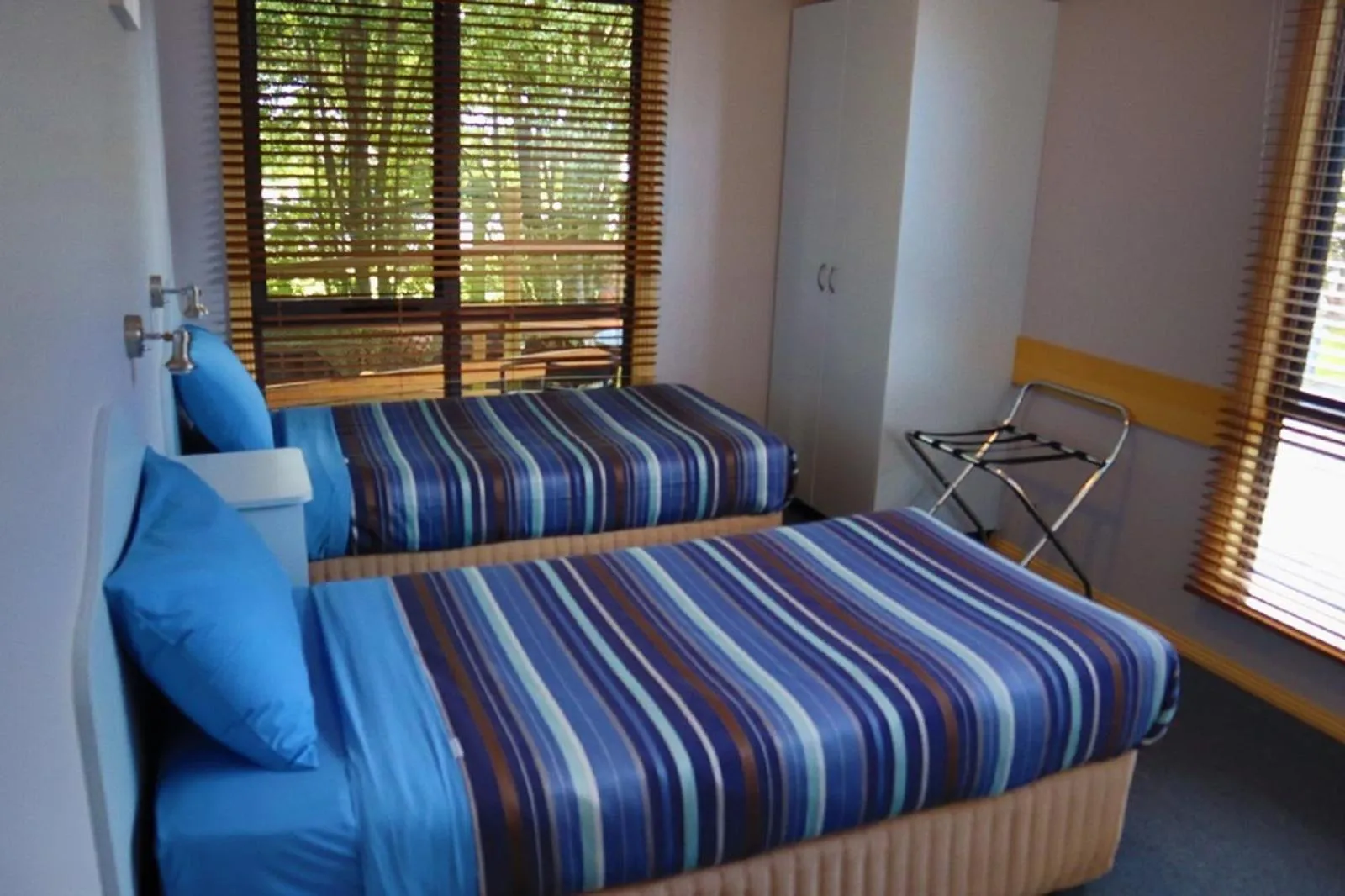 Bed in Strahan Bungalows