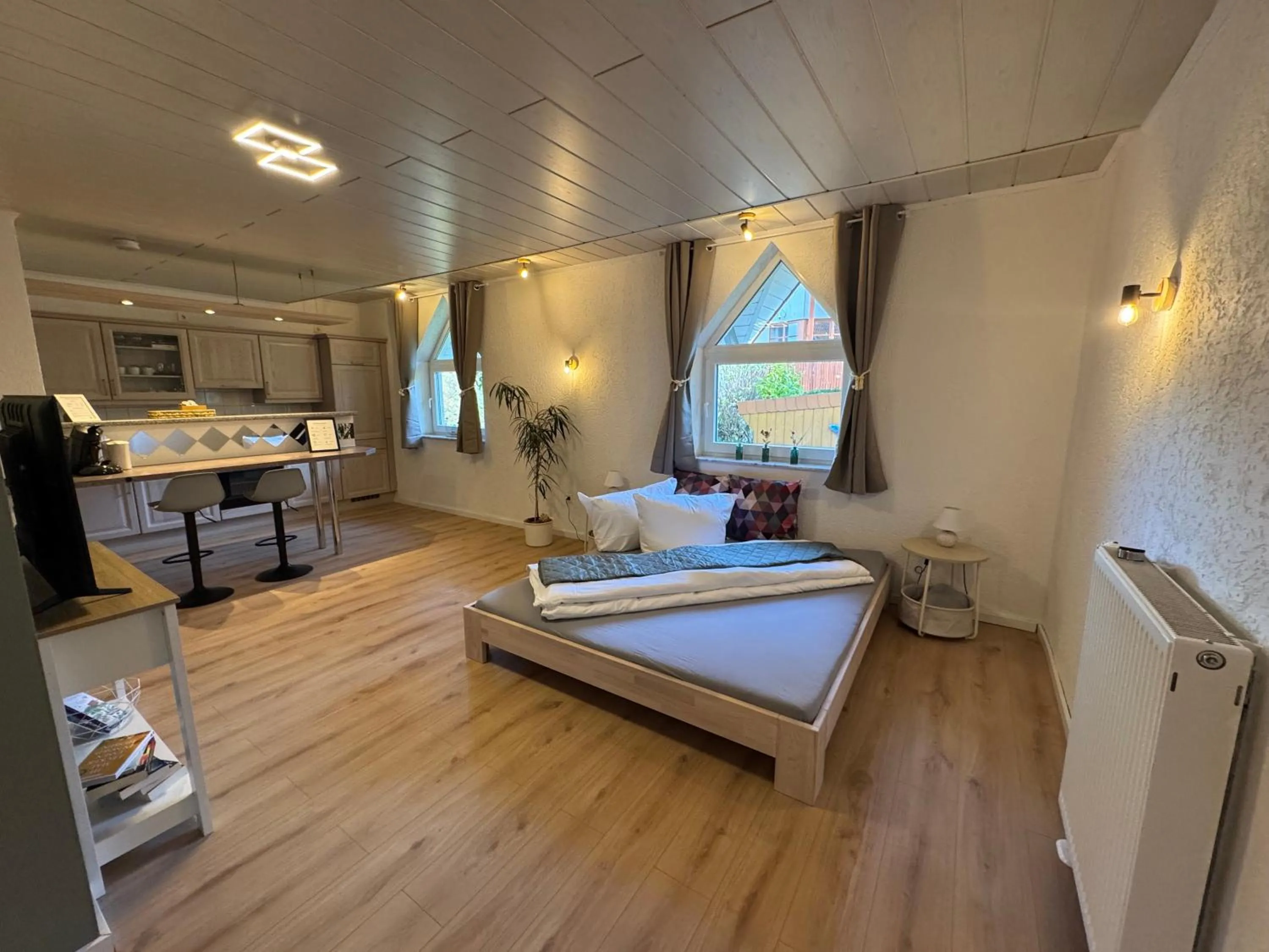 Bed in Pension und Apartment Landhaus Fricke