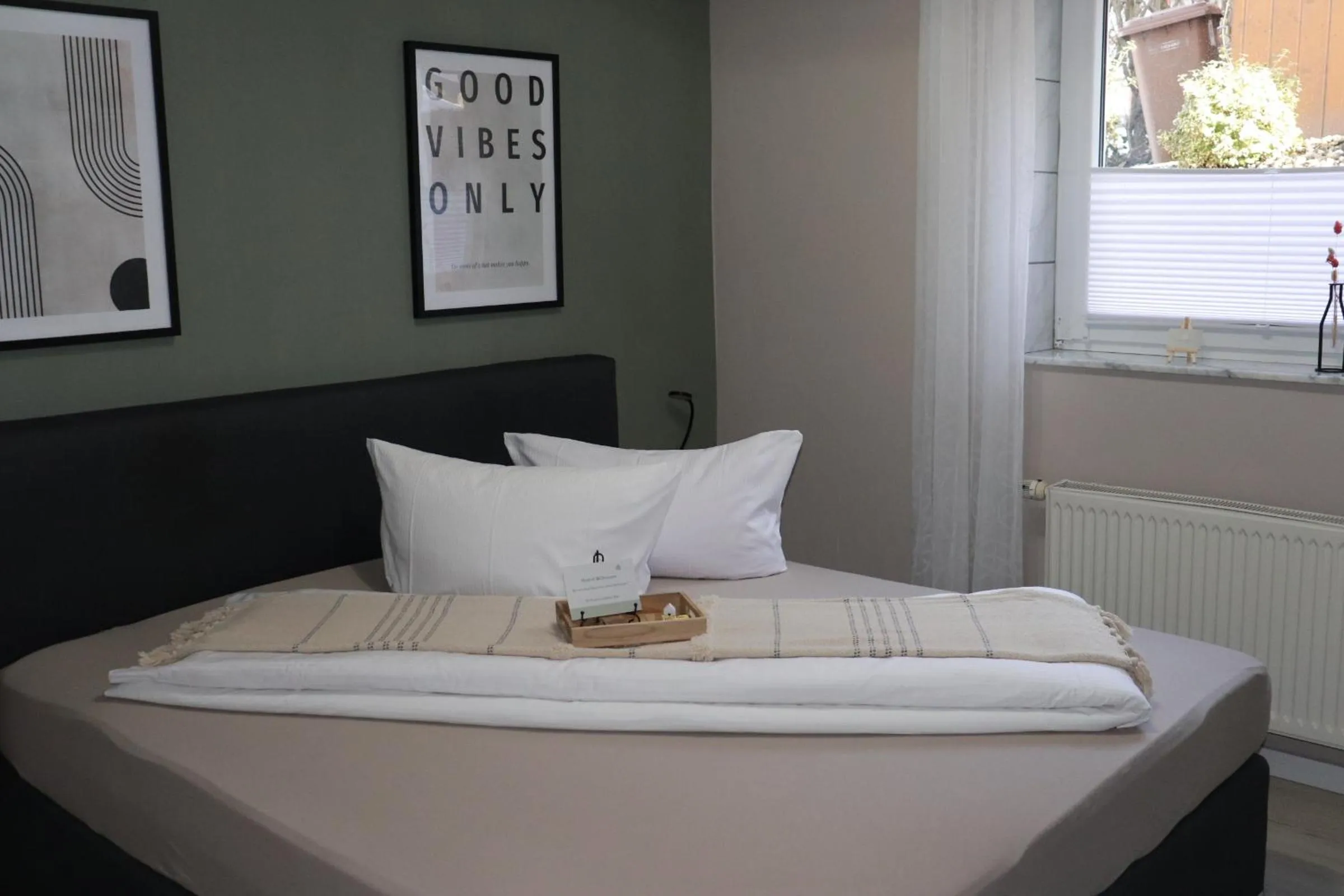 Bed in Pension und Apartment Landhaus Fricke