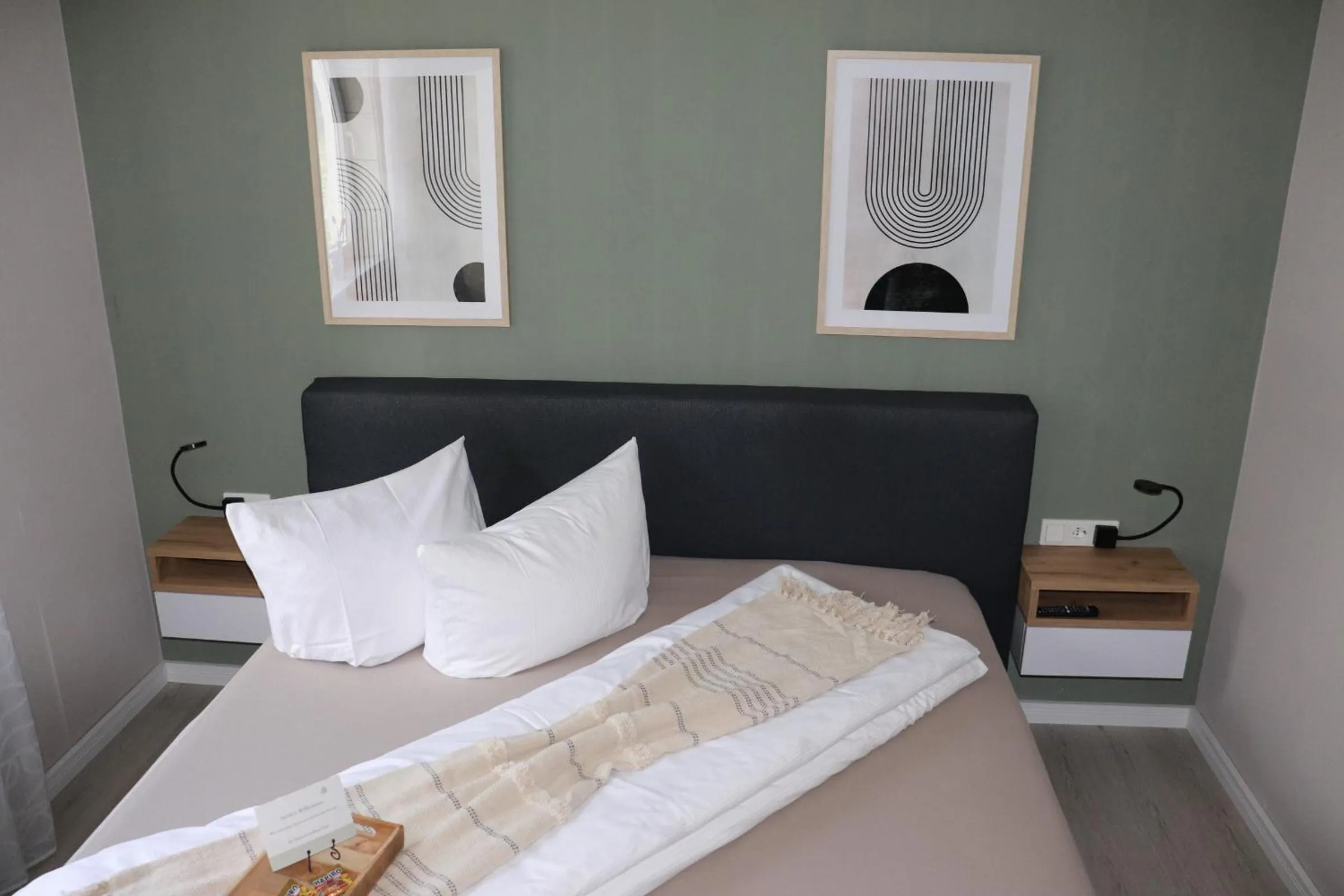 Bed in Pension und Apartment Landhaus Fricke