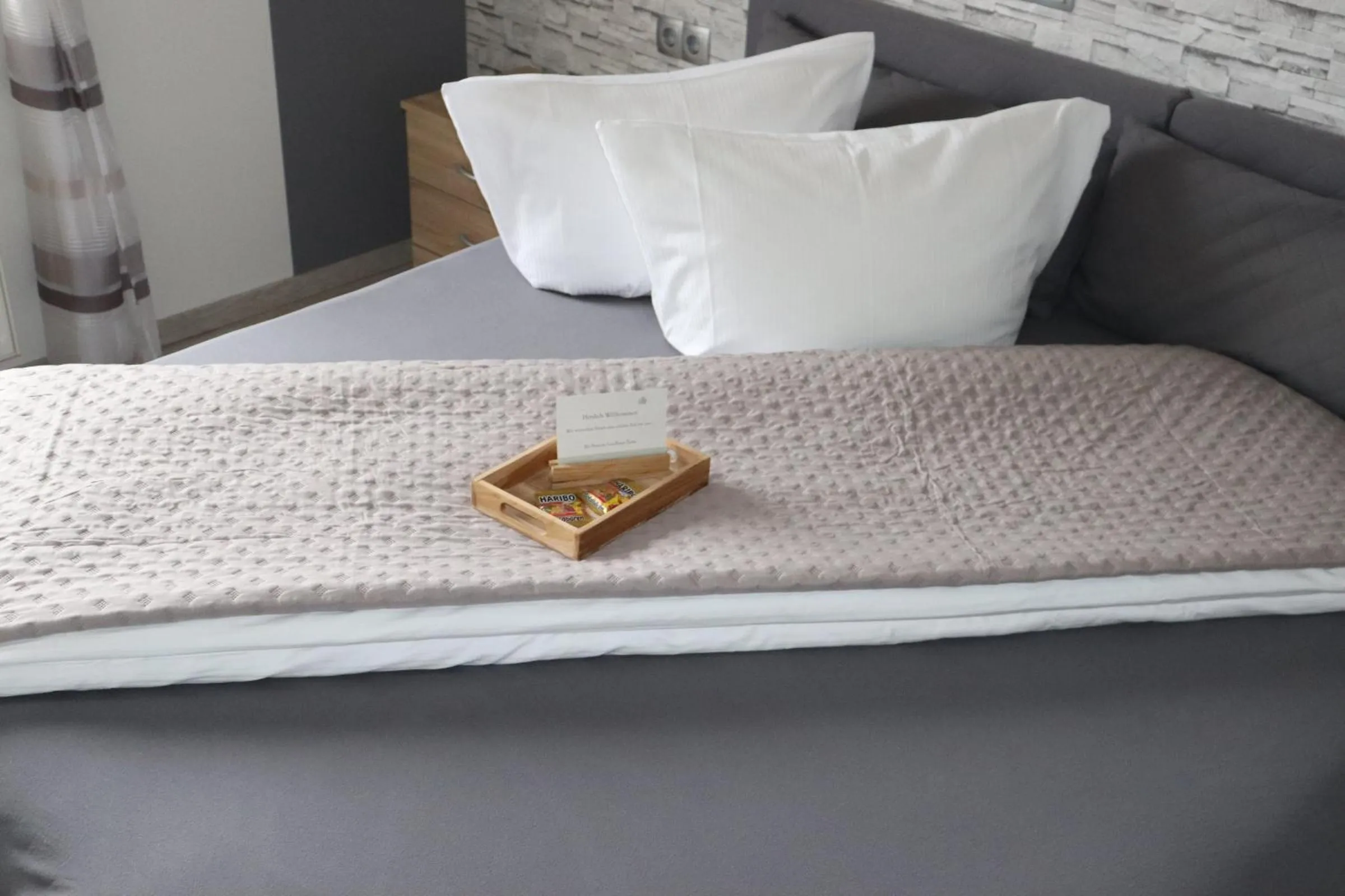 Bed in Pension und Apartment Landhaus Fricke