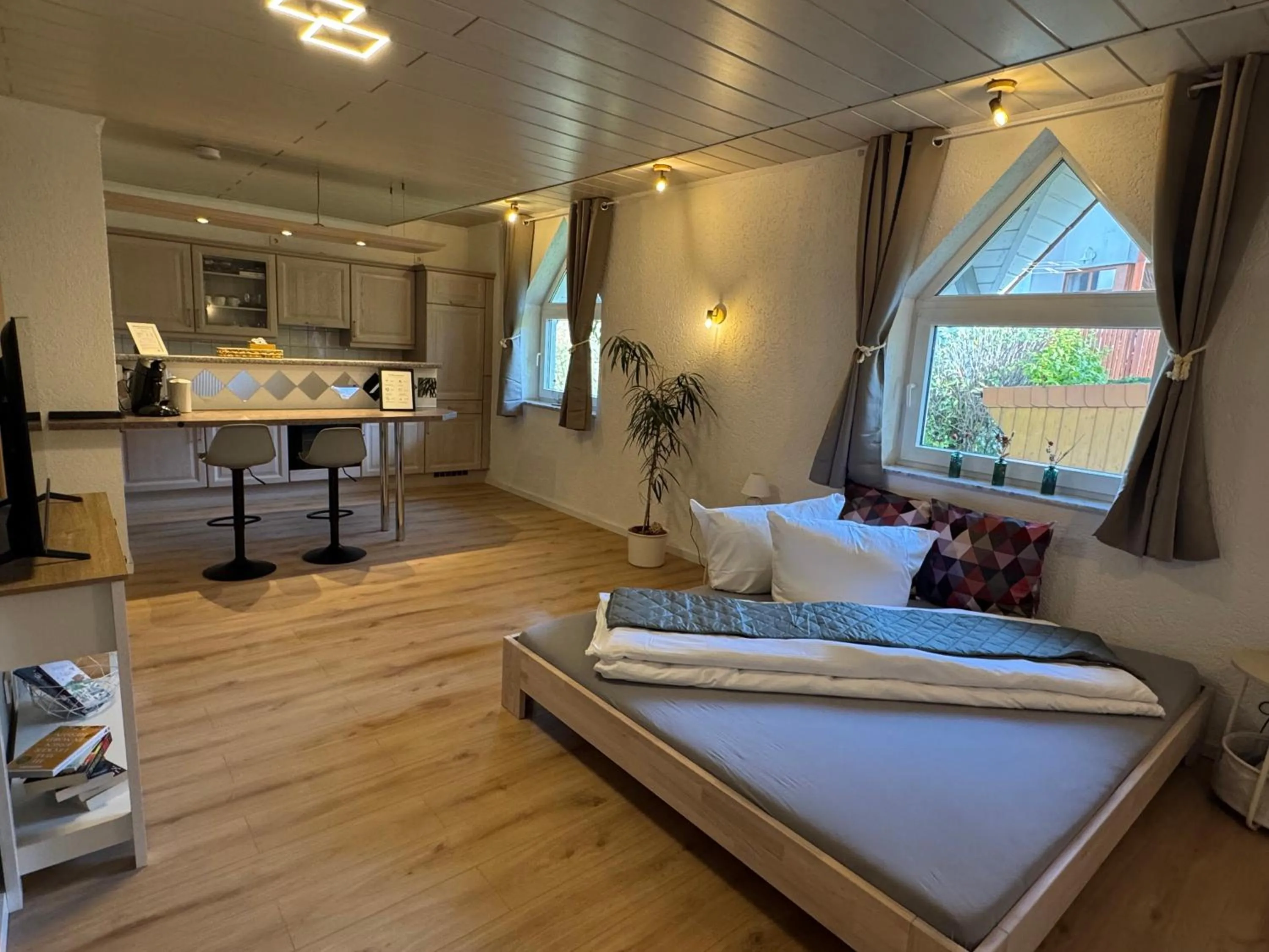 Bed in Pension und Apartment Landhaus Fricke