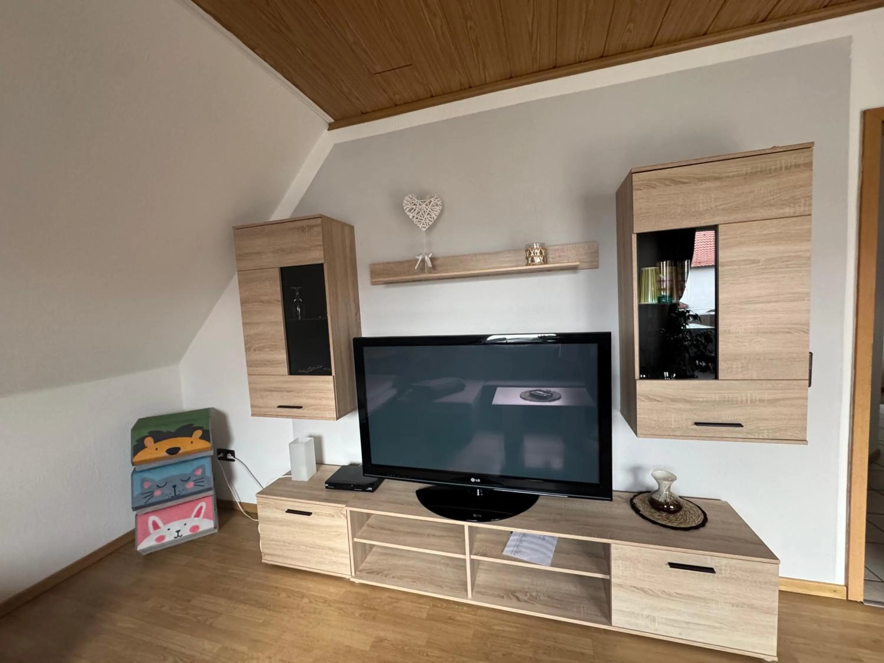 TV and multimedia in Pension und Apartment Landhaus Fricke