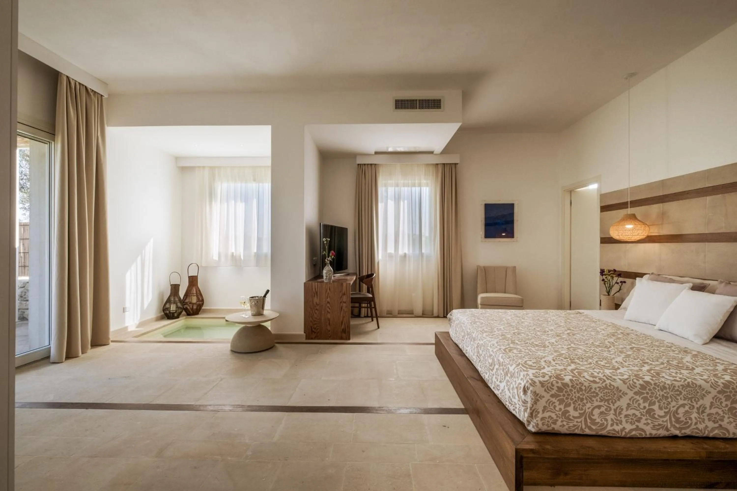 Bed in Secolario Masseria del Viverbene