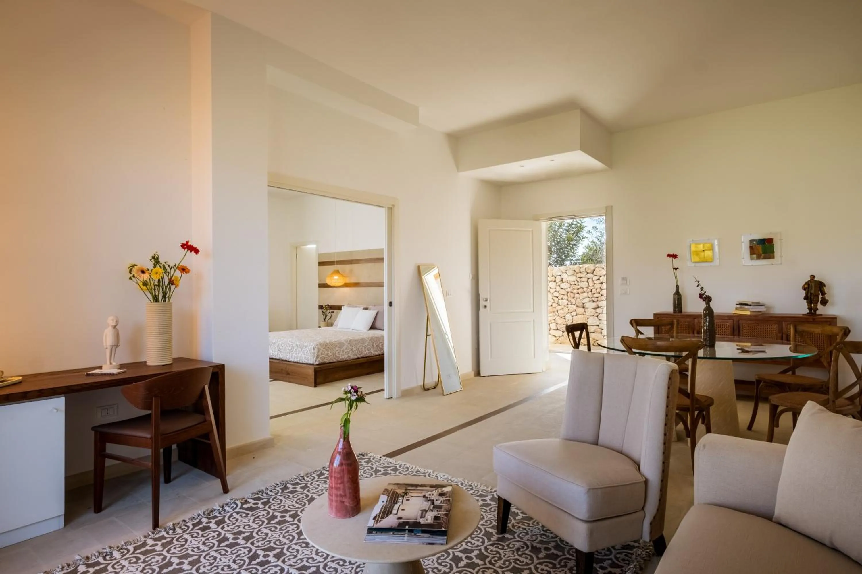 Bed in Secolario Masseria del Viverbene