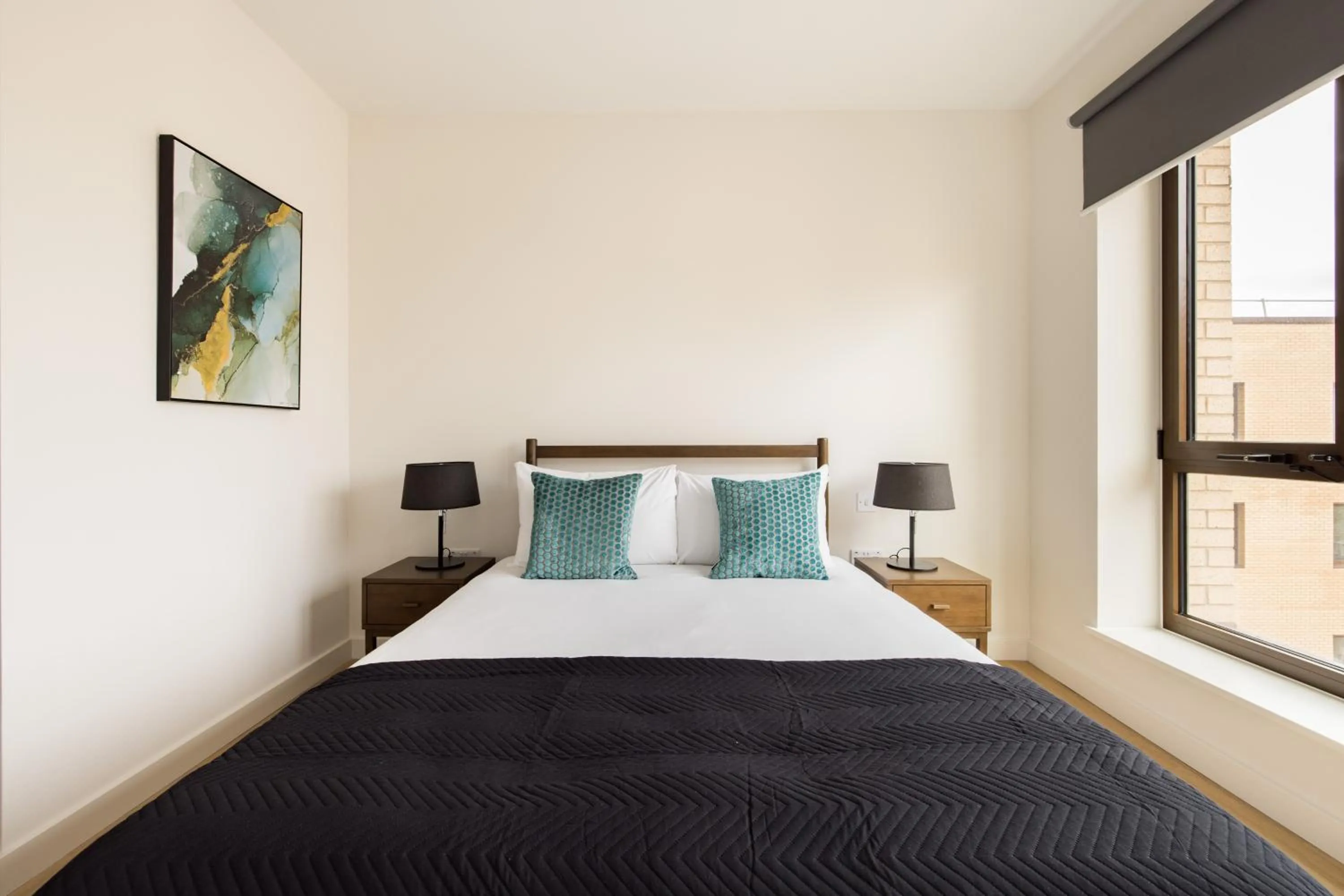 Bedroom, Bed in Charles Hope London Greenford