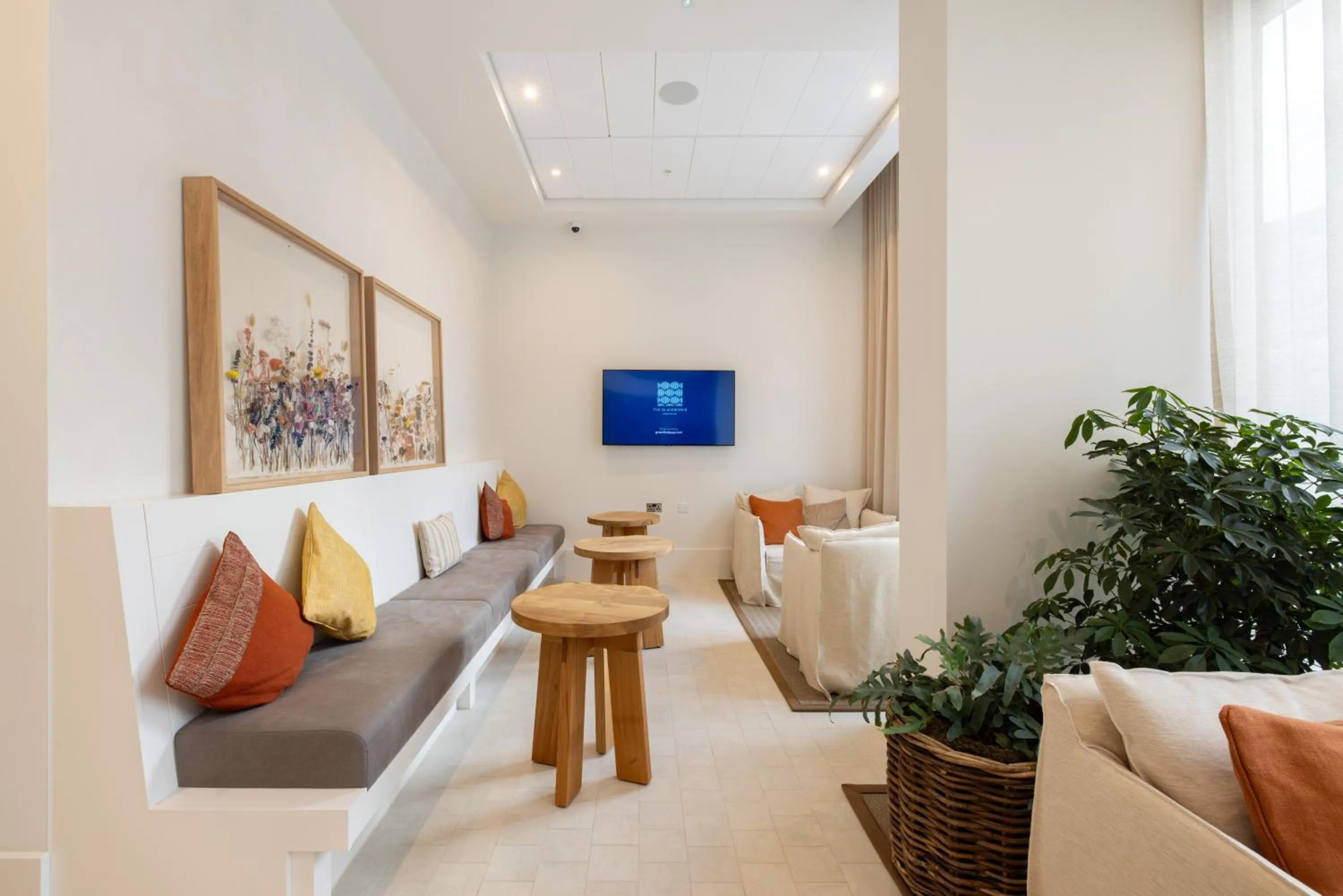 Communal lounge/ TV room in Charles Hope London Greenford