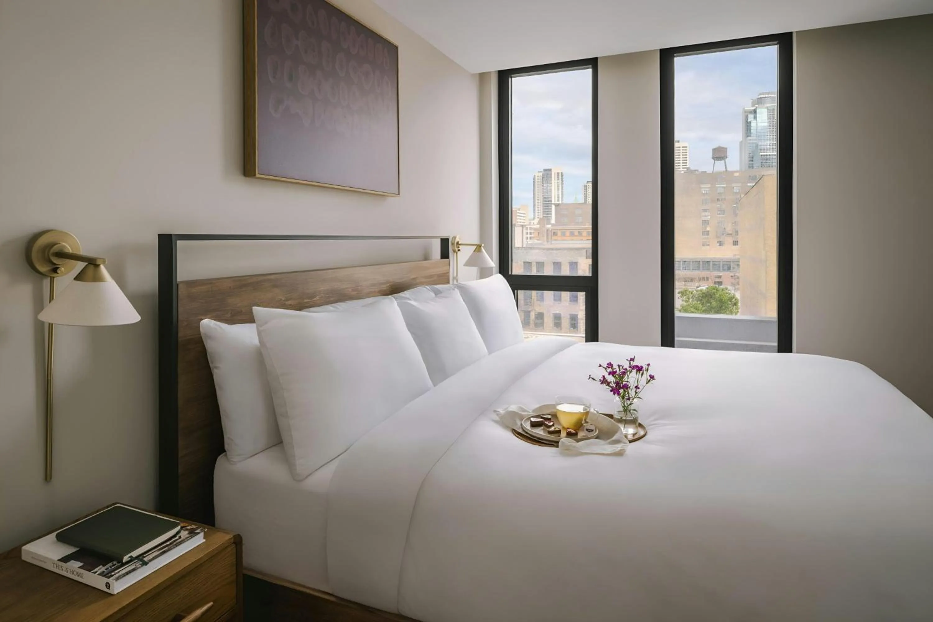 Bedroom, Bed in Sonder by Marriott Bonvoy North Loop Green Apartments North Loop