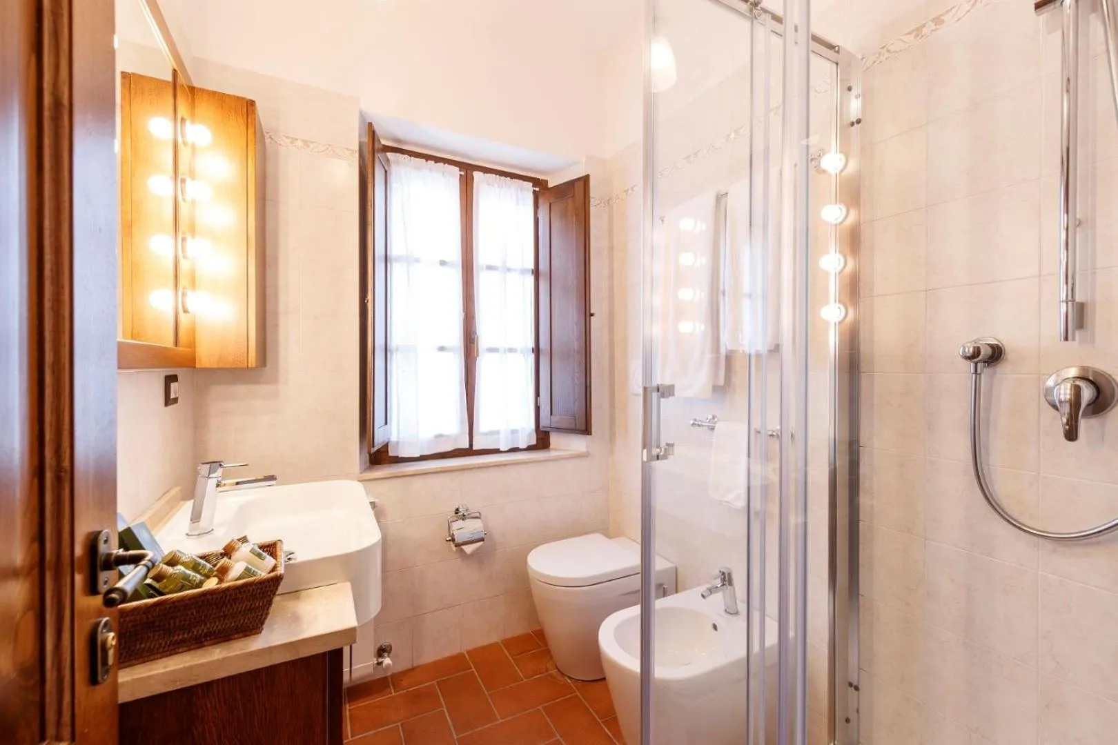 Bathroom in Wine Relais In Montecucco - ColleMassari Hospitality