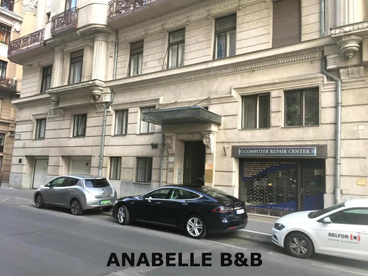Street view in Anabelle Bed and Budapest