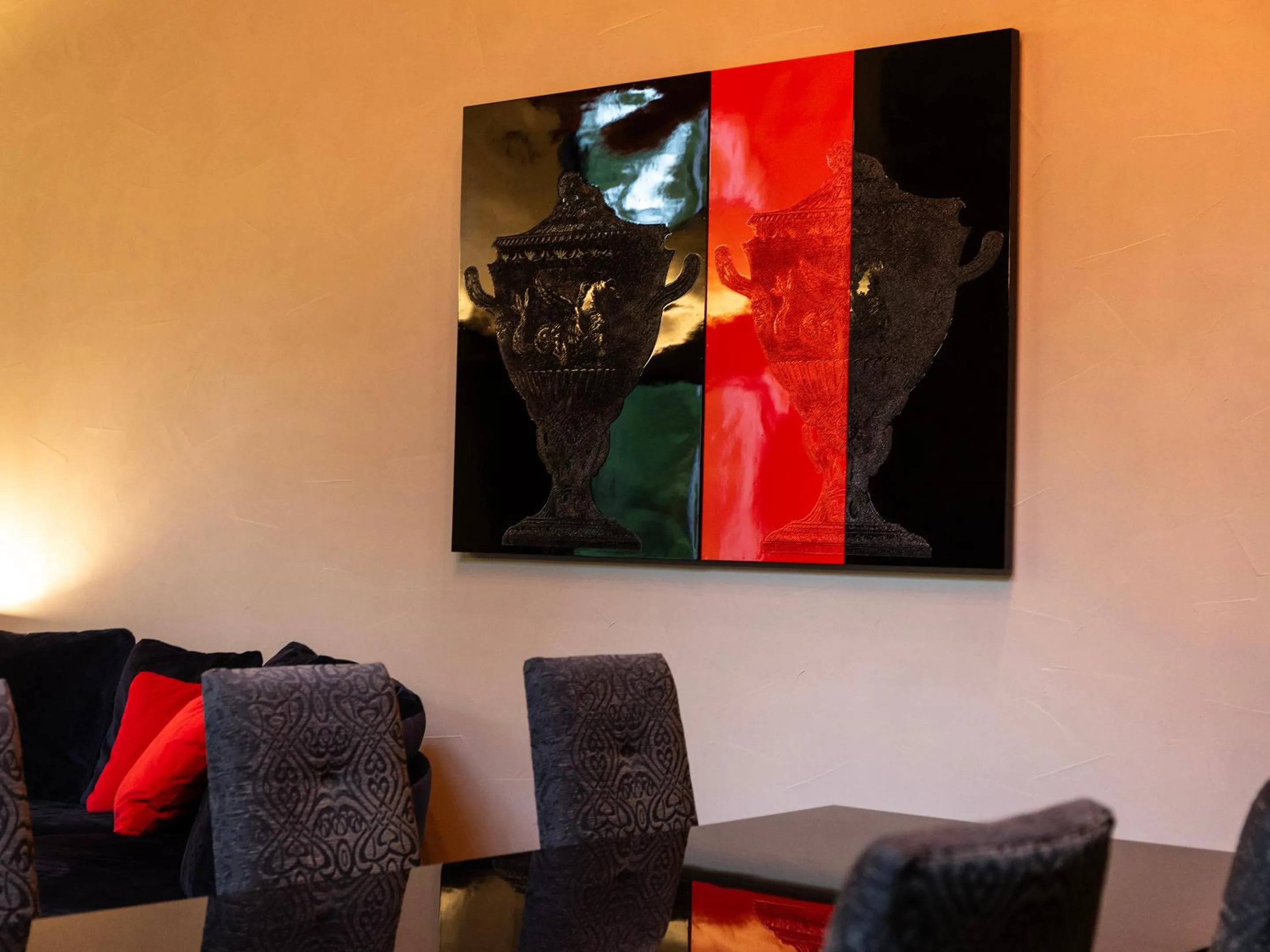 Living room in Tokachi Nakasatsunai Glamping Resort Feriendorf