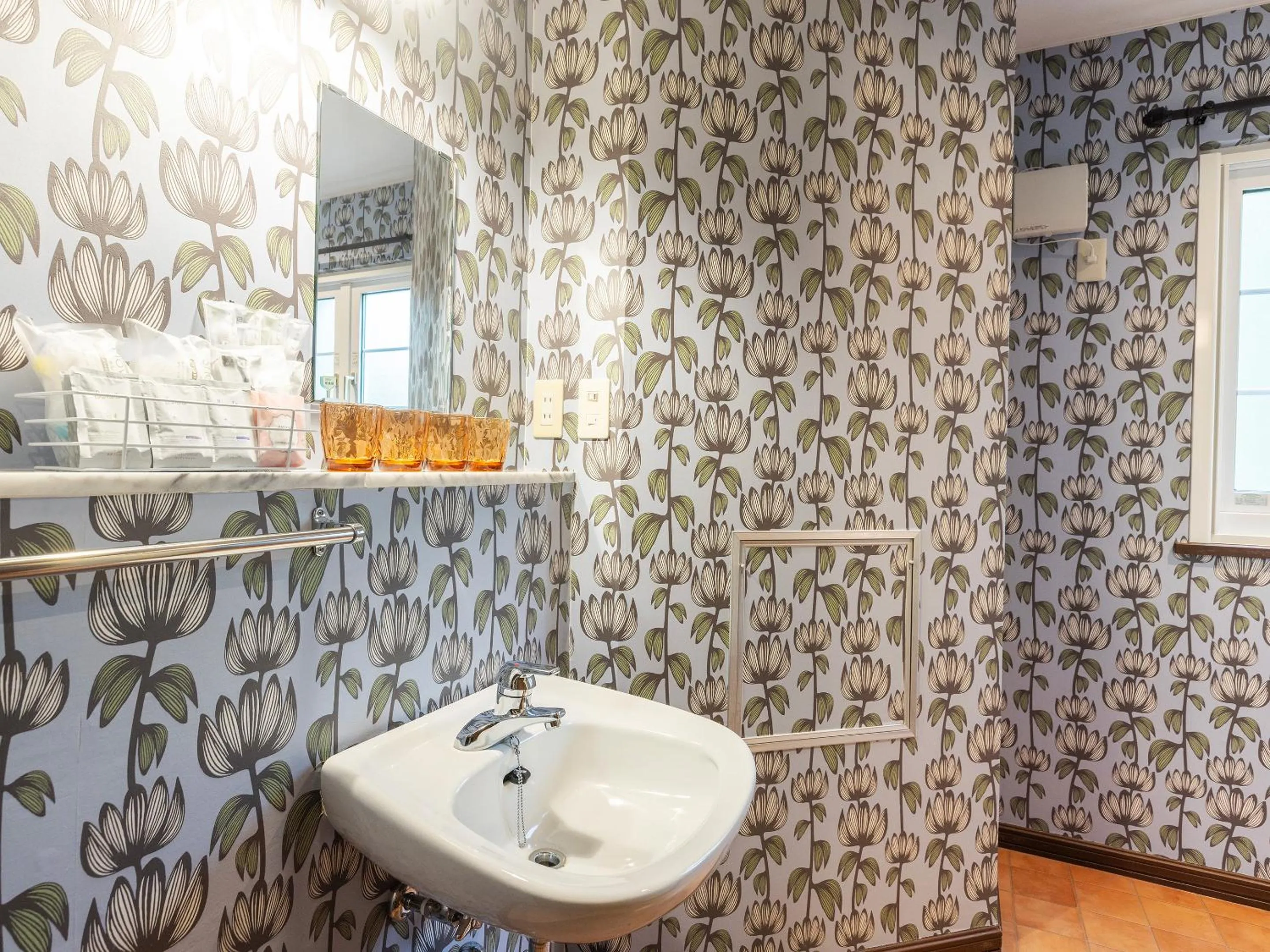 Bathroom in Tokachi Nakasatsunai Glamping Resort Feriendorf