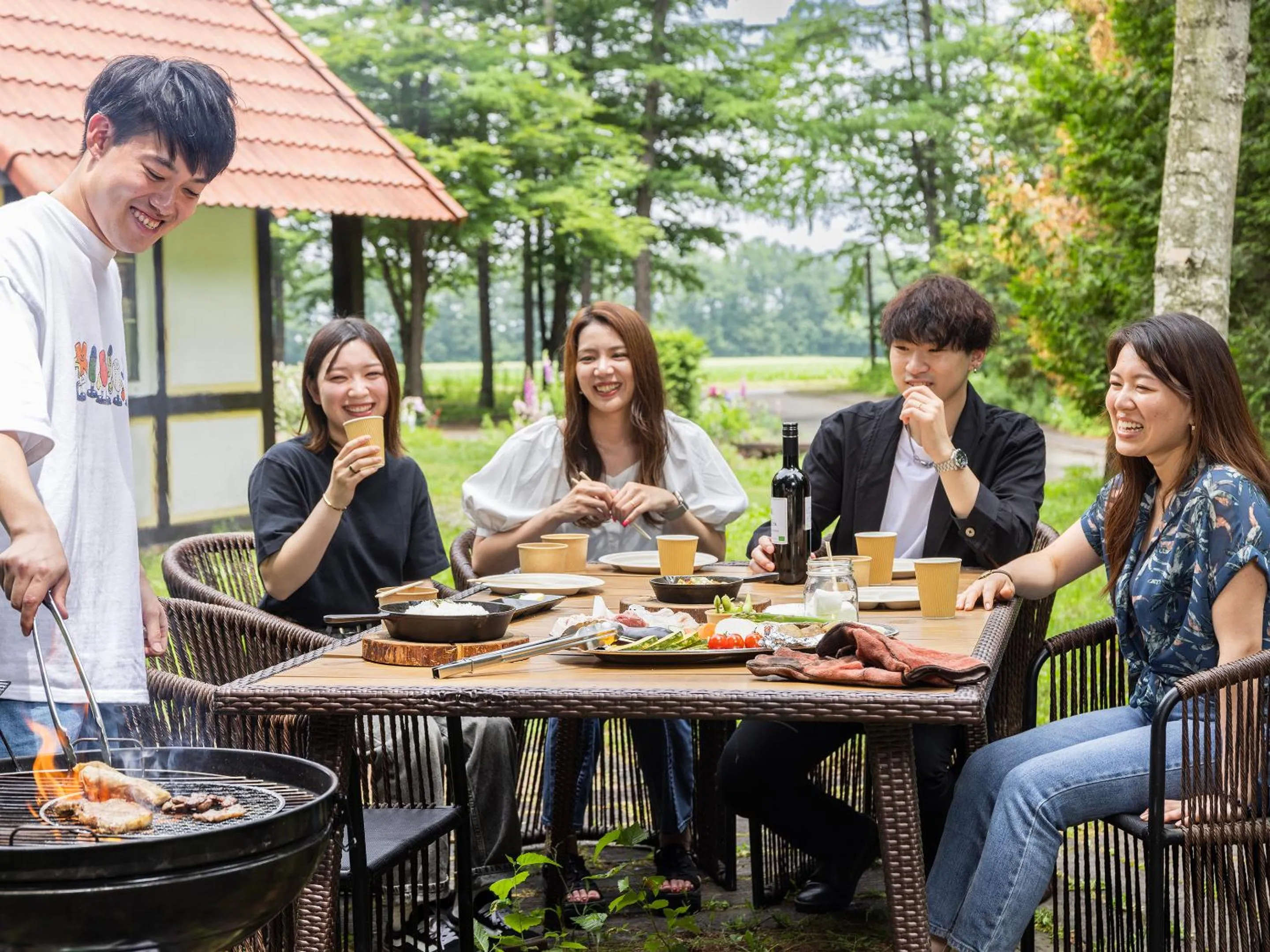 Day in Tokachi Nakasatsunai Glamping Resort Feriendorf