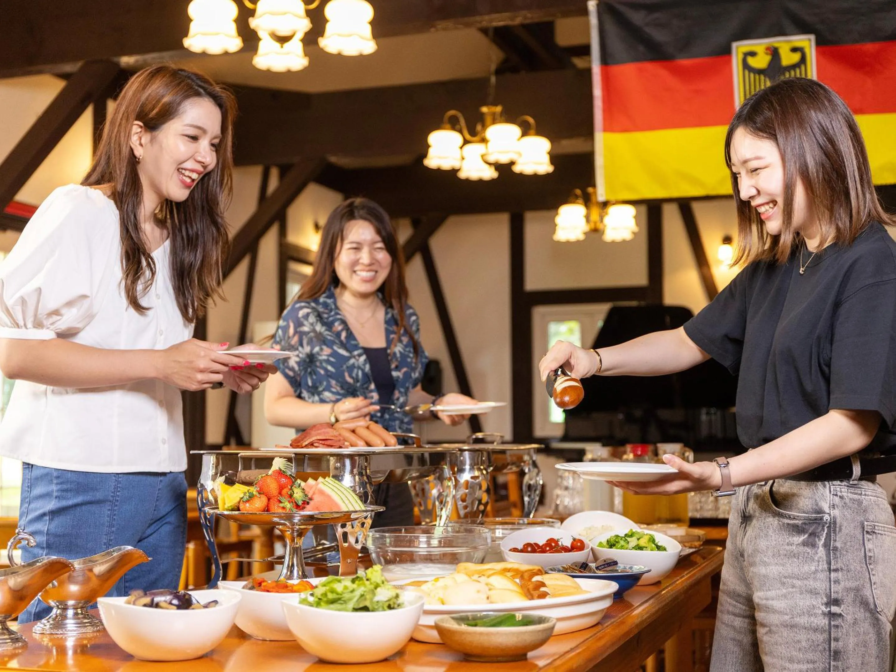 Restaurant/places to eat in Tokachi Nakasatsunai Glamping Resort Feriendorf