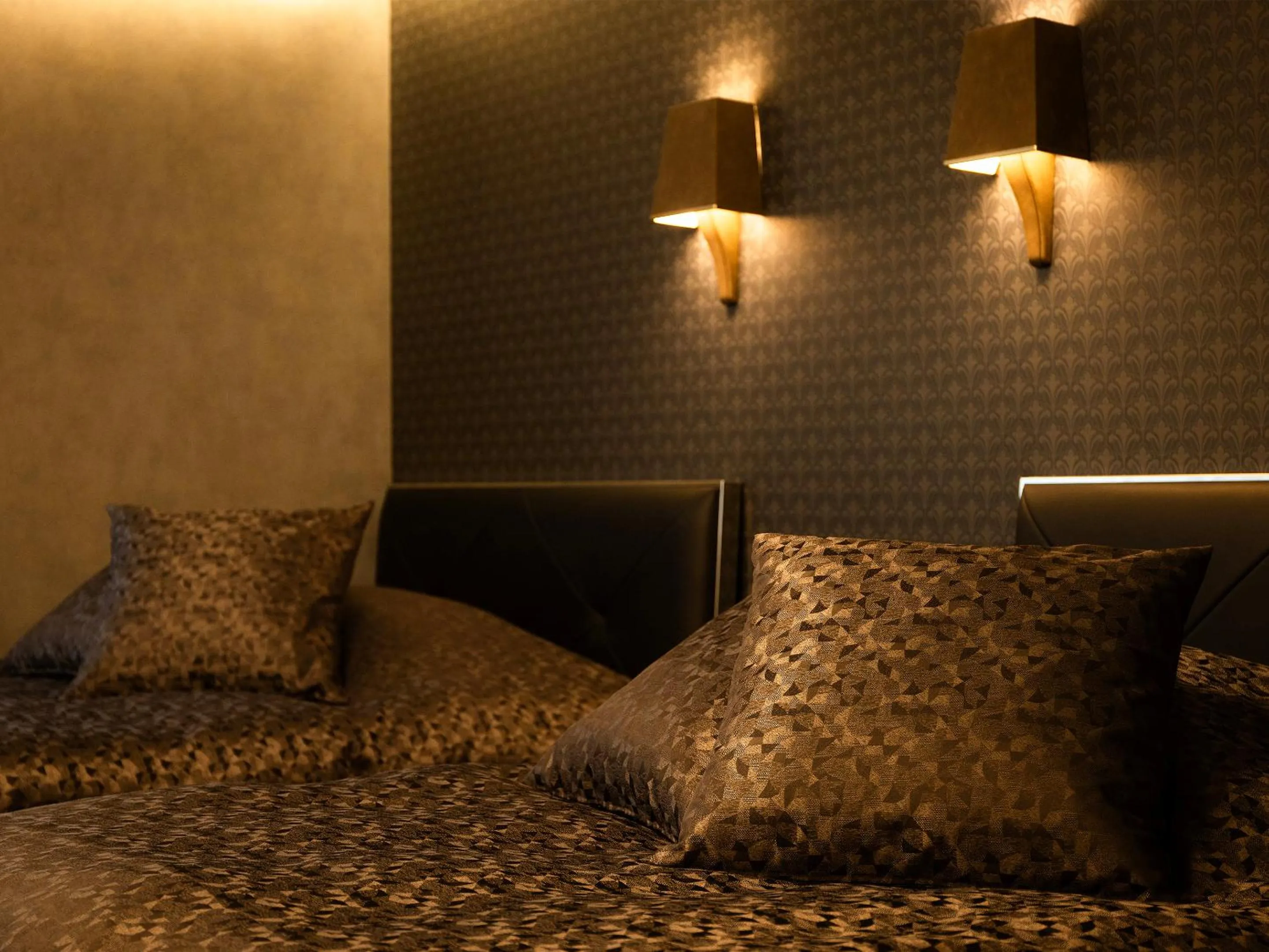 Bed in Tokachi Nakasatsunai Glamping Resort Feriendorf