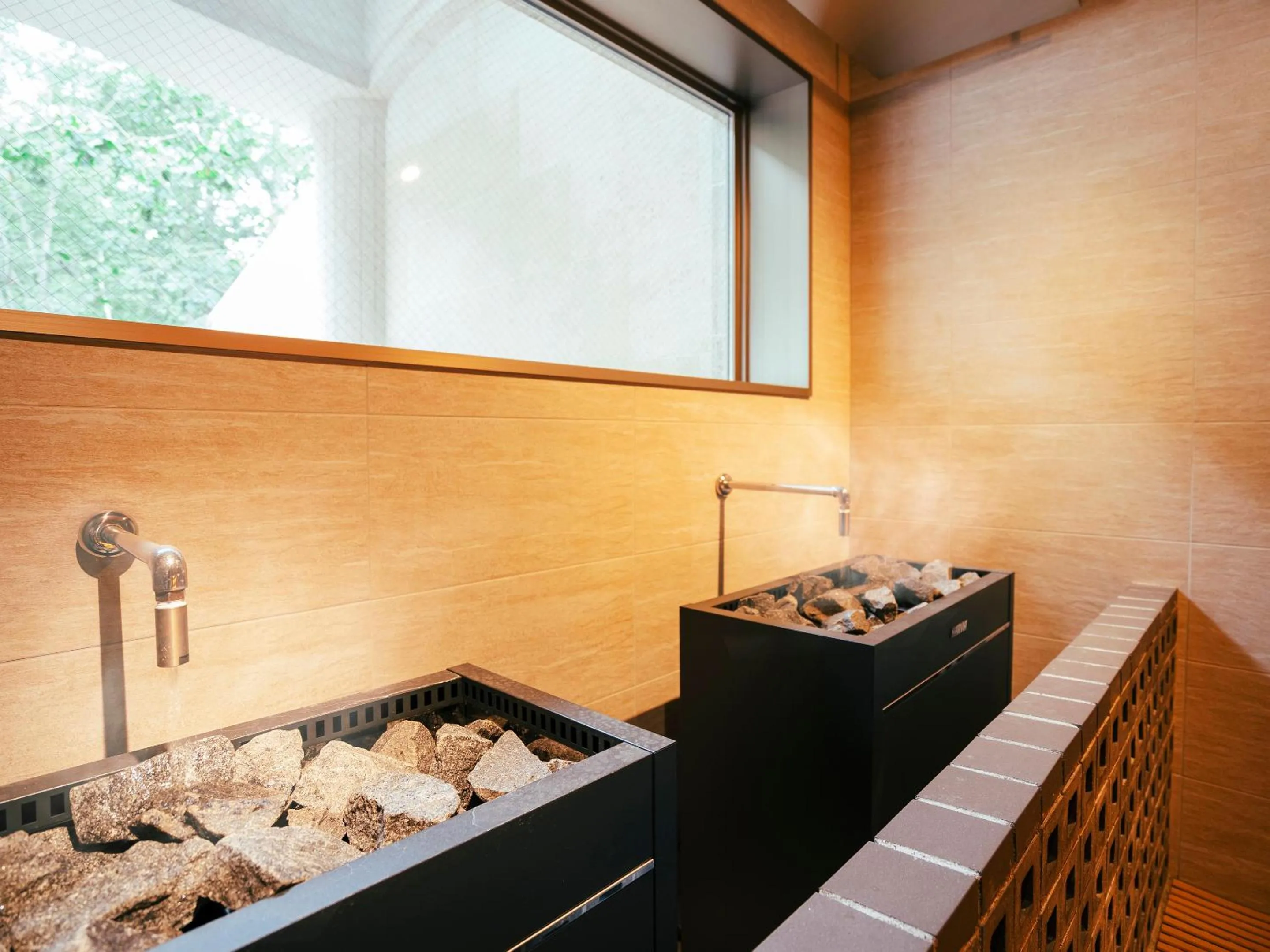 Sauna in Tokachi Nakasatsunai Glamping Resort Feriendorf